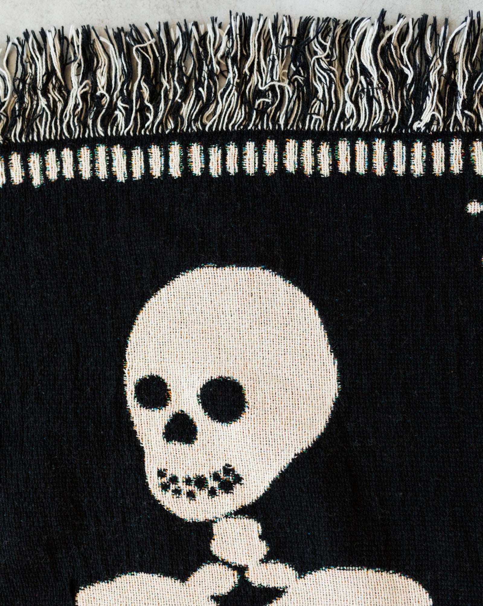 ’Til Death Skeleton Couple Blanket