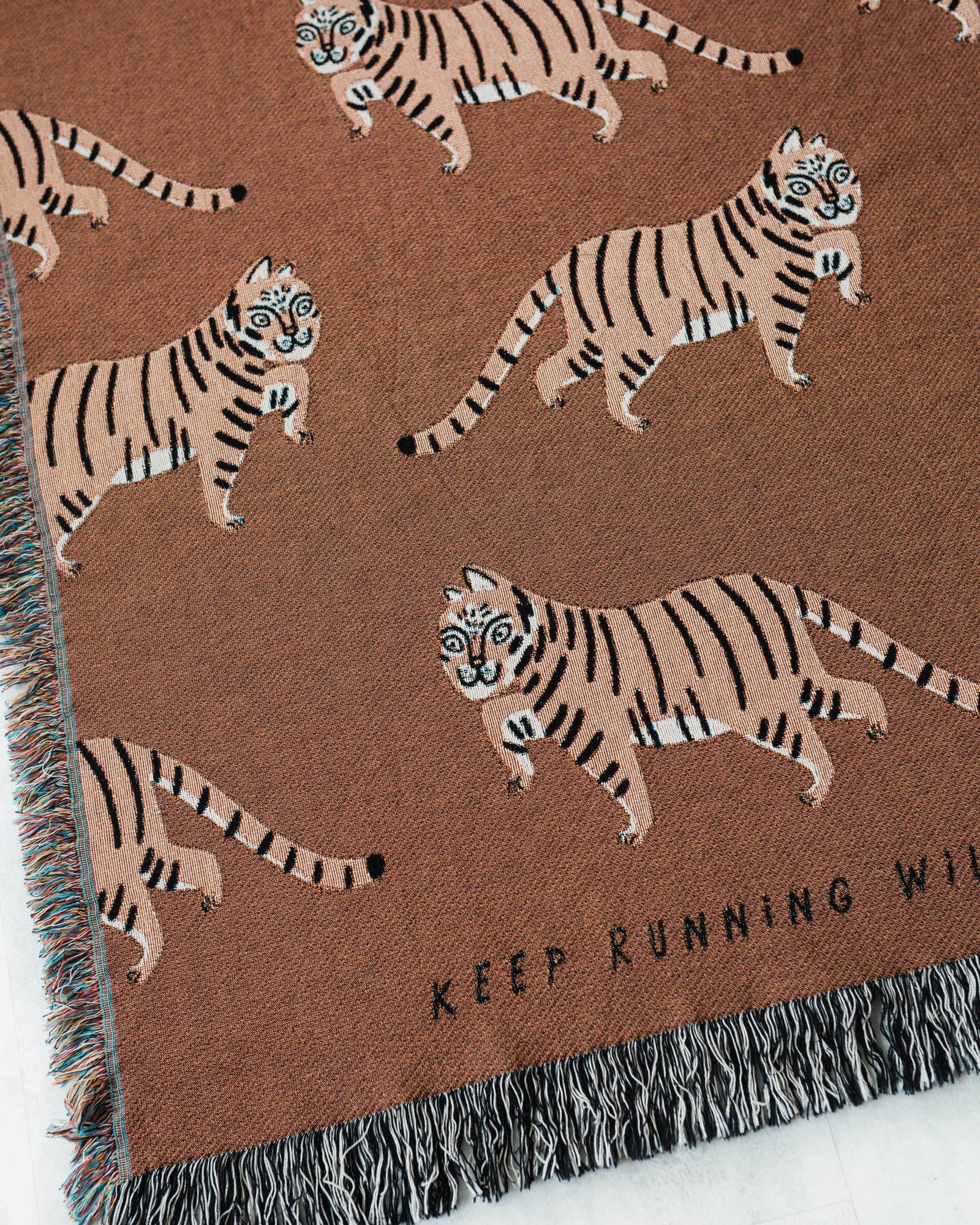 Tiger Throw Blanket