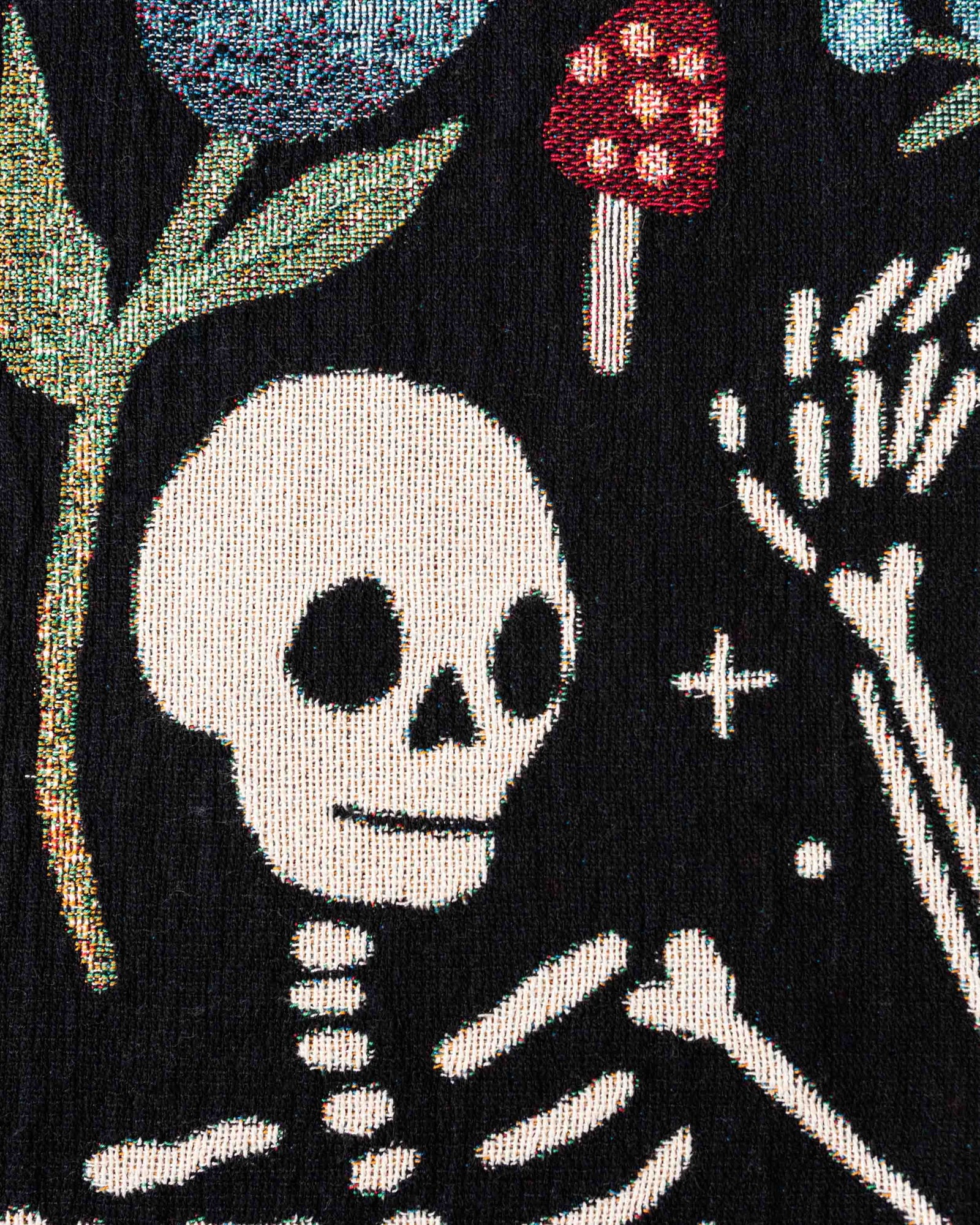 'Til Death Skeletons Blanket