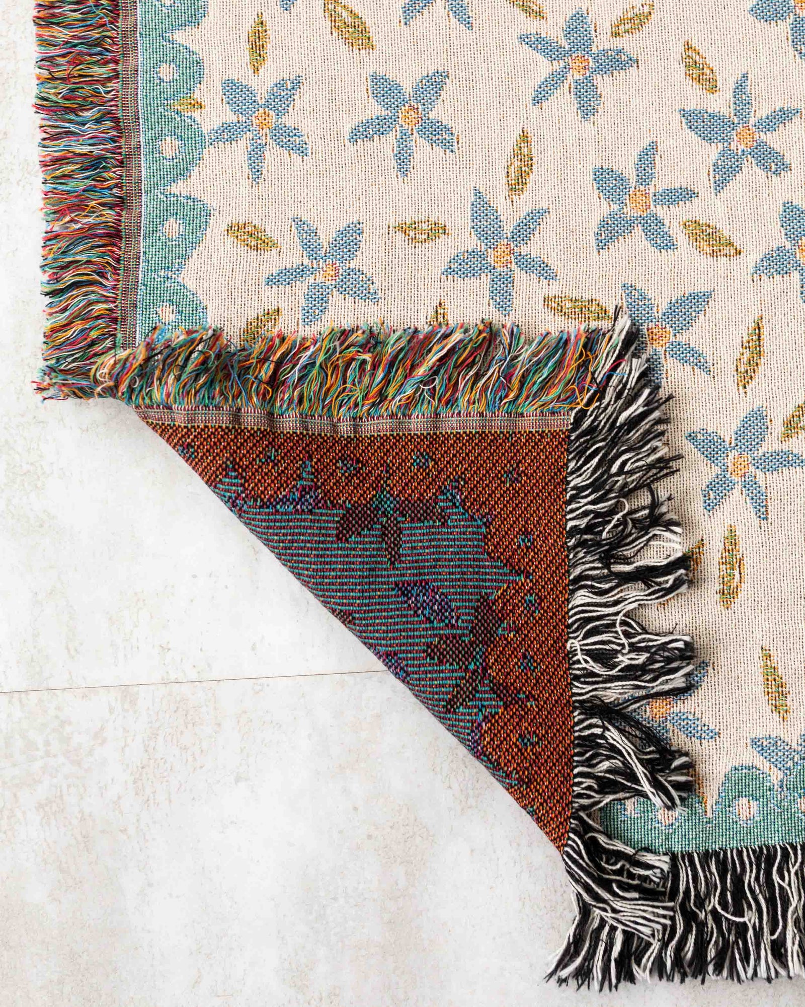 Floral Name Blanket