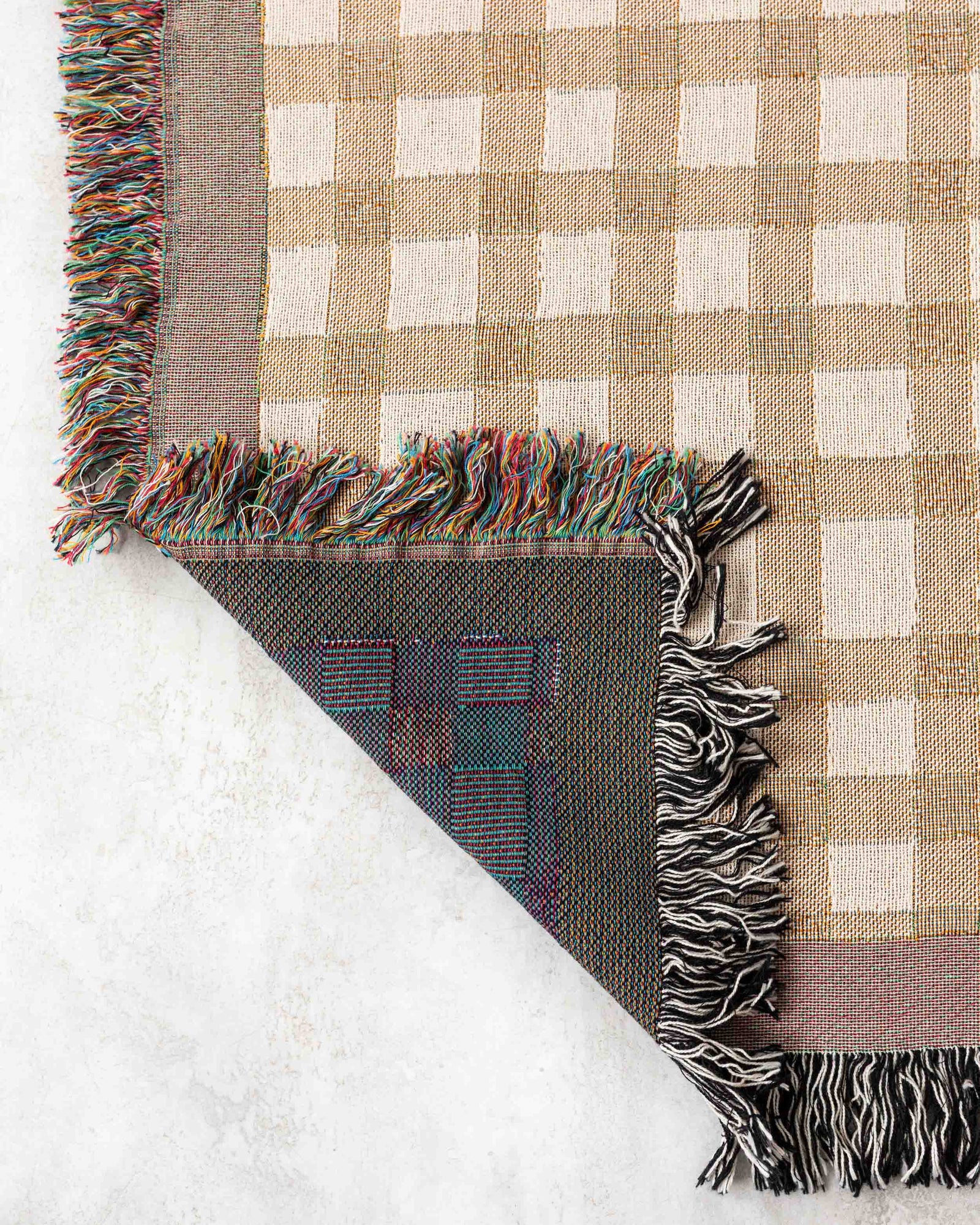 Plaid Personalized Name Blanket