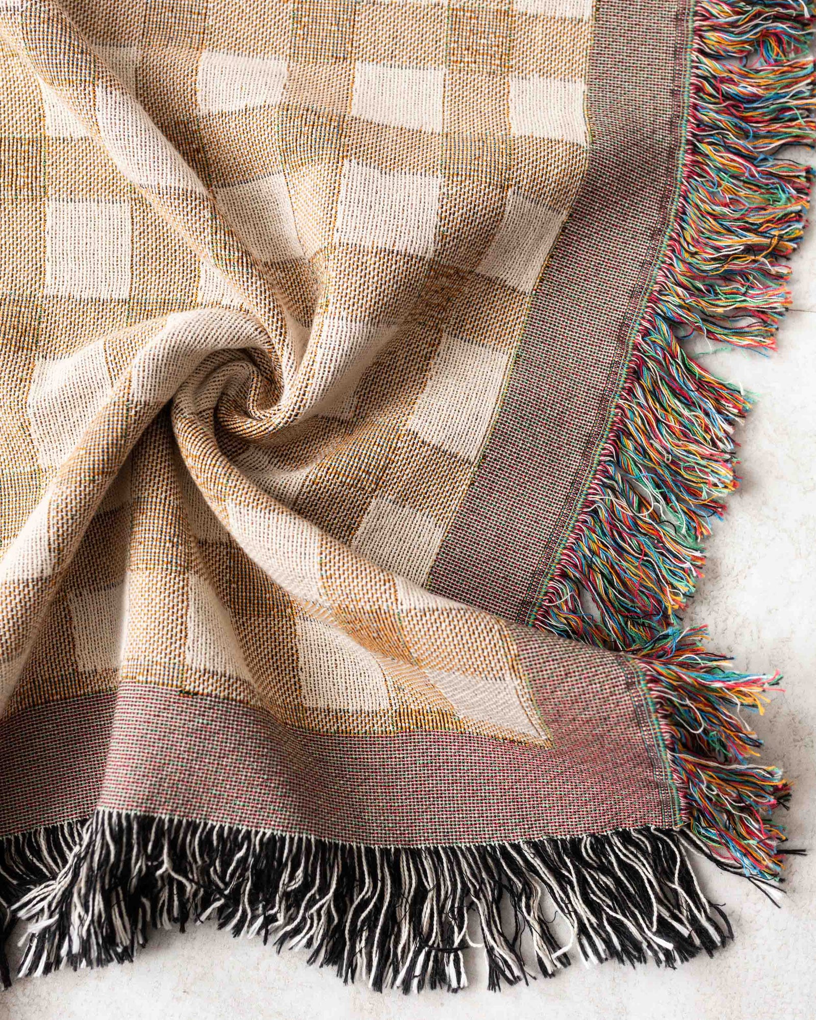 Plaid Personalized Name Blanket