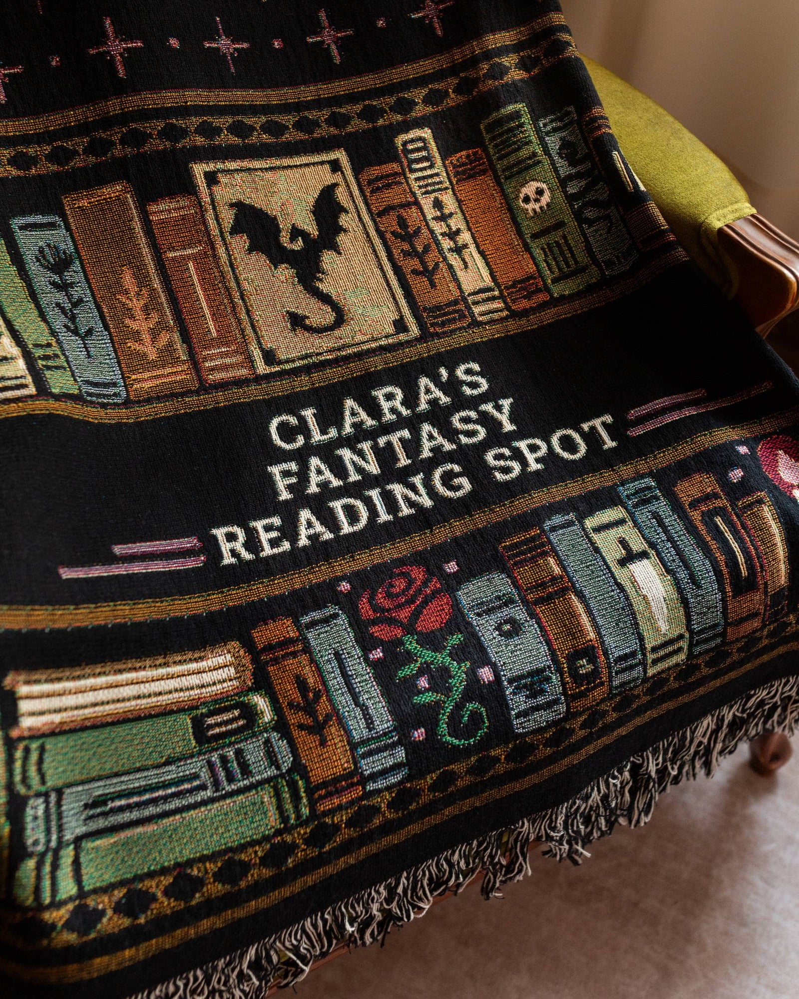 Fantasy Book Blanket