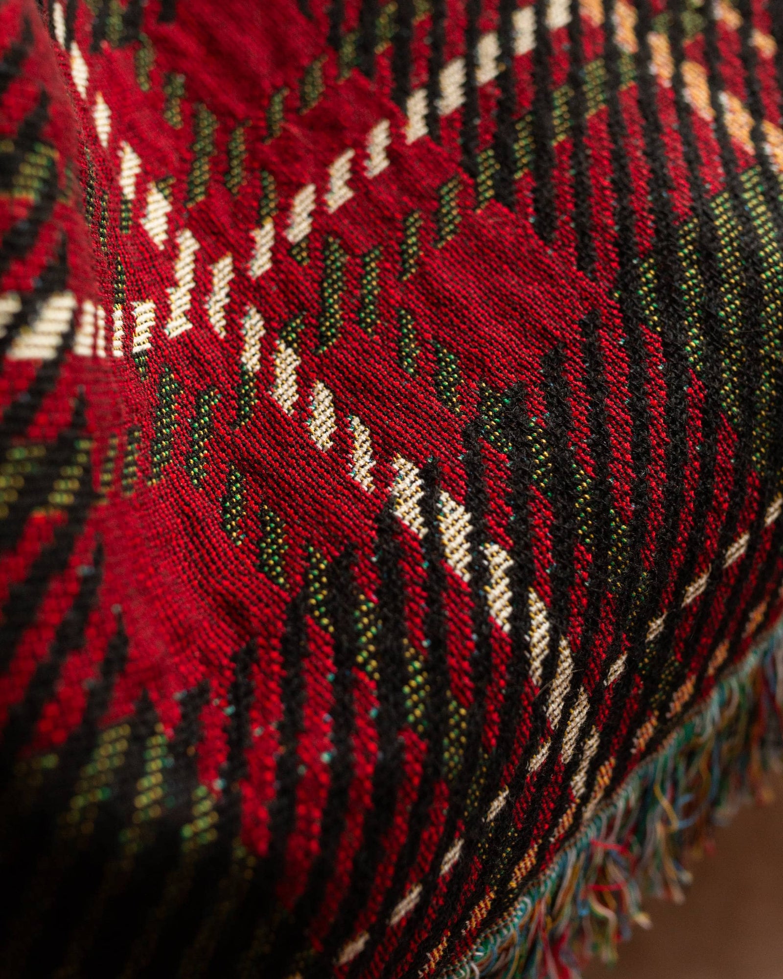 Christmas Plaid Name Blanket