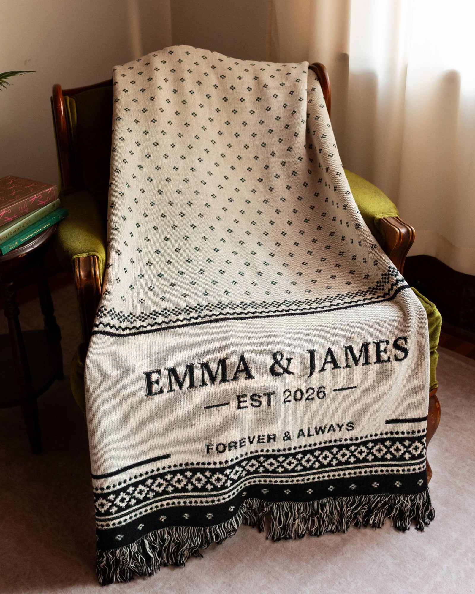 Couples Name Blanket
