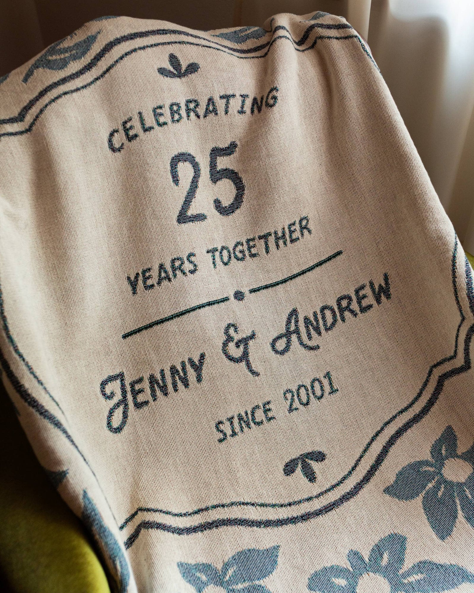 Anniversary Woven Blanket