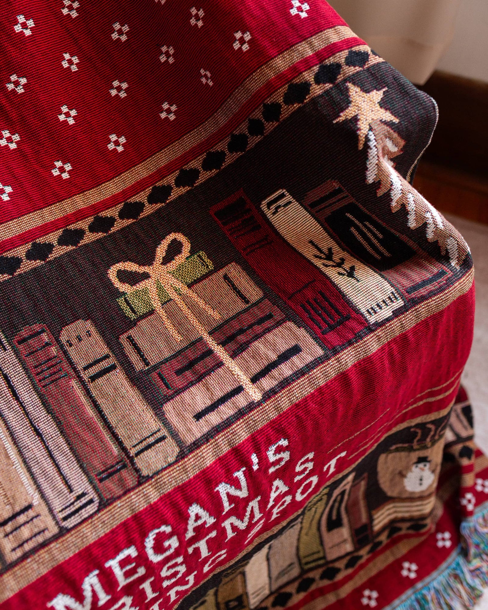 Christmas Books Blanket