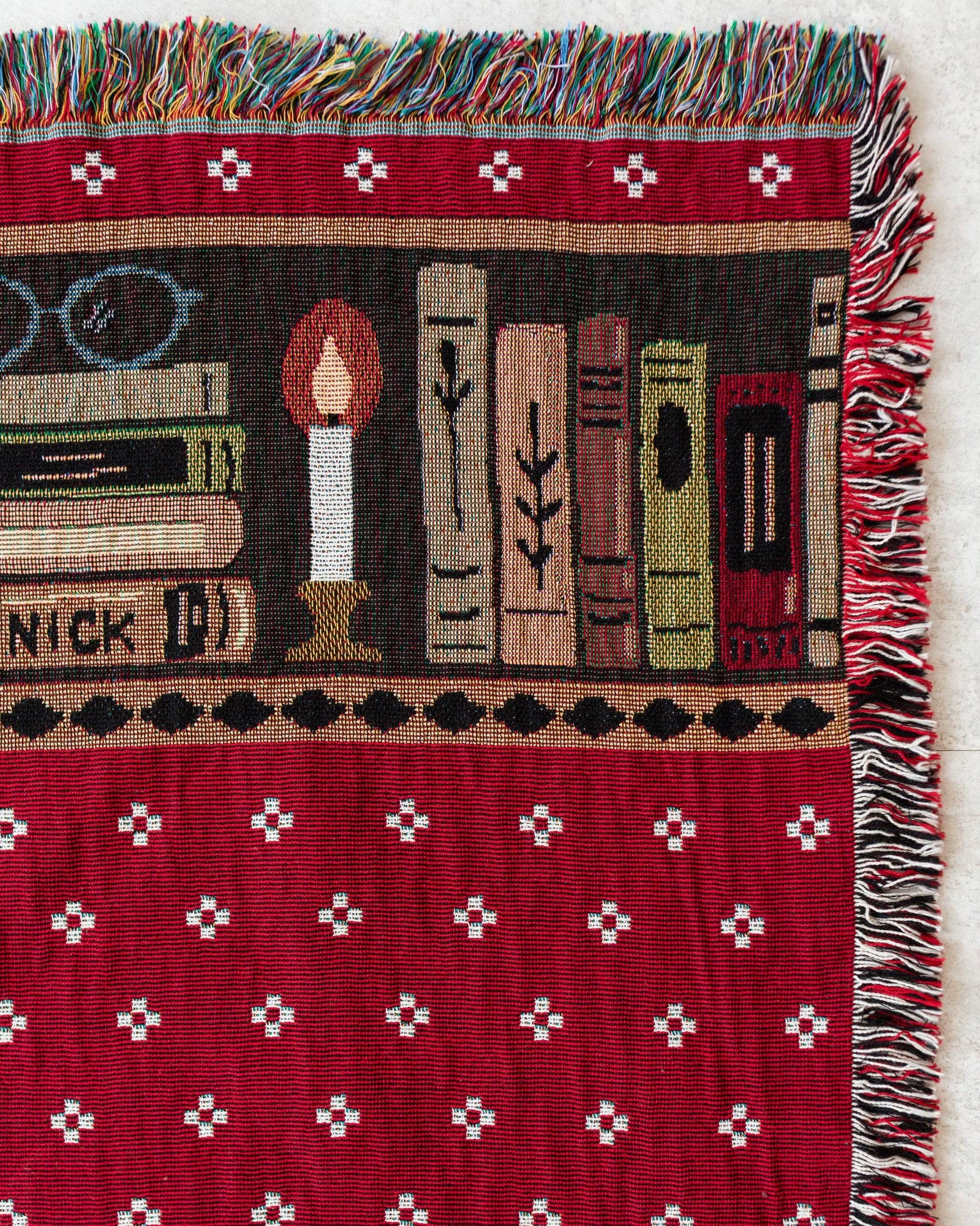 Christmas Books Blanket