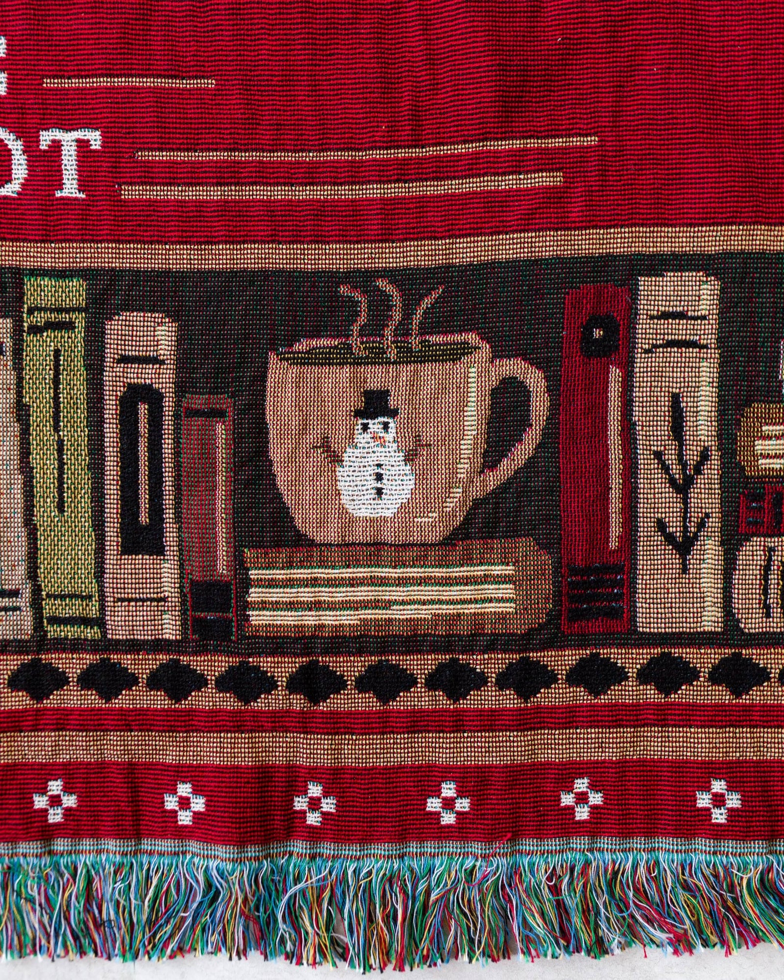 Christmas Books Blanket