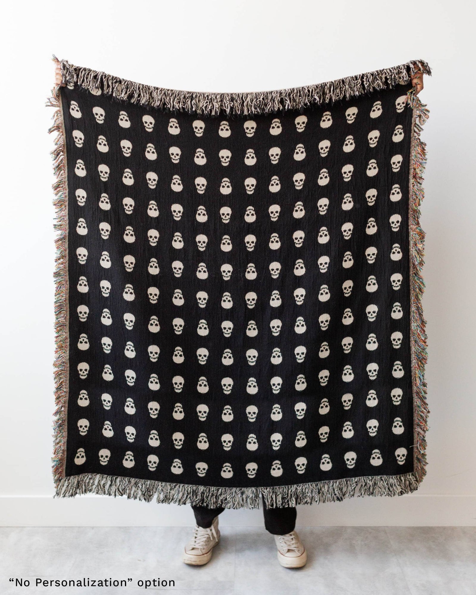 Skull Pattern Blanket