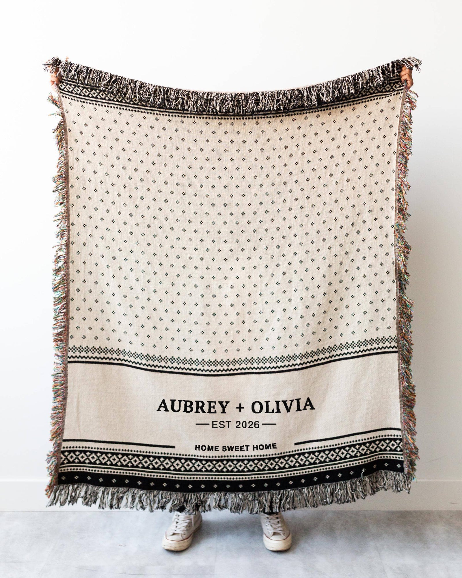 Couples Name Blanket