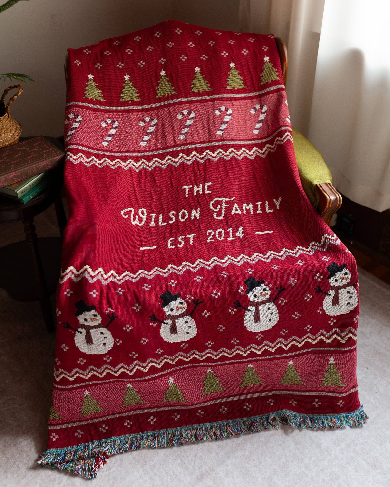 Christmas Personalized Blanket