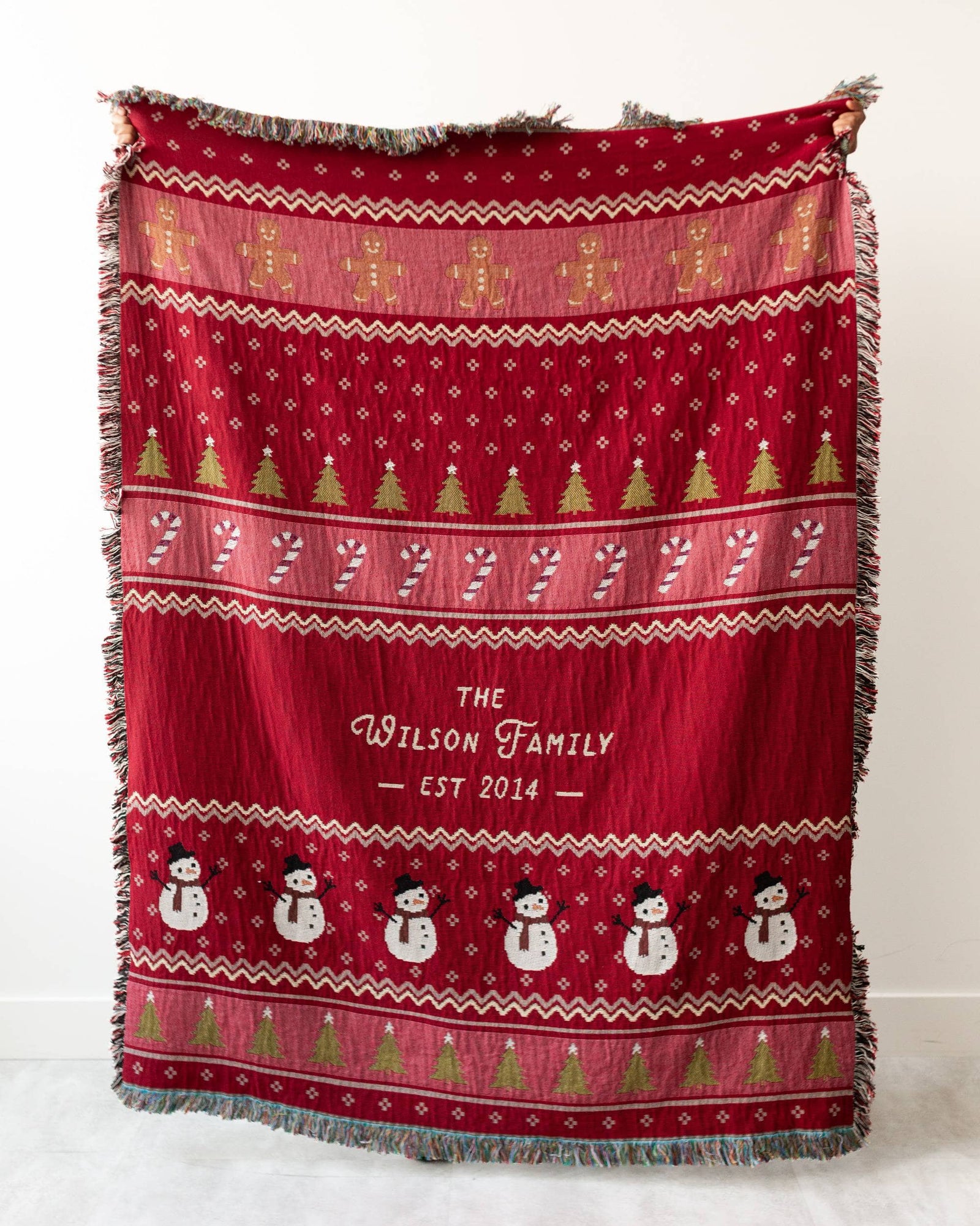 Christmas Personalized Blanket