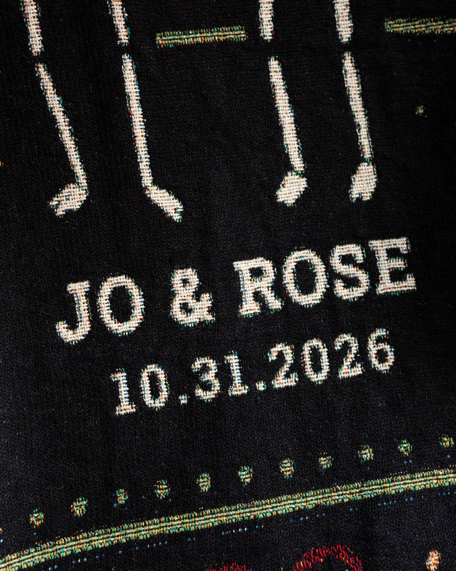 Skeleton Sweethearts Blanket