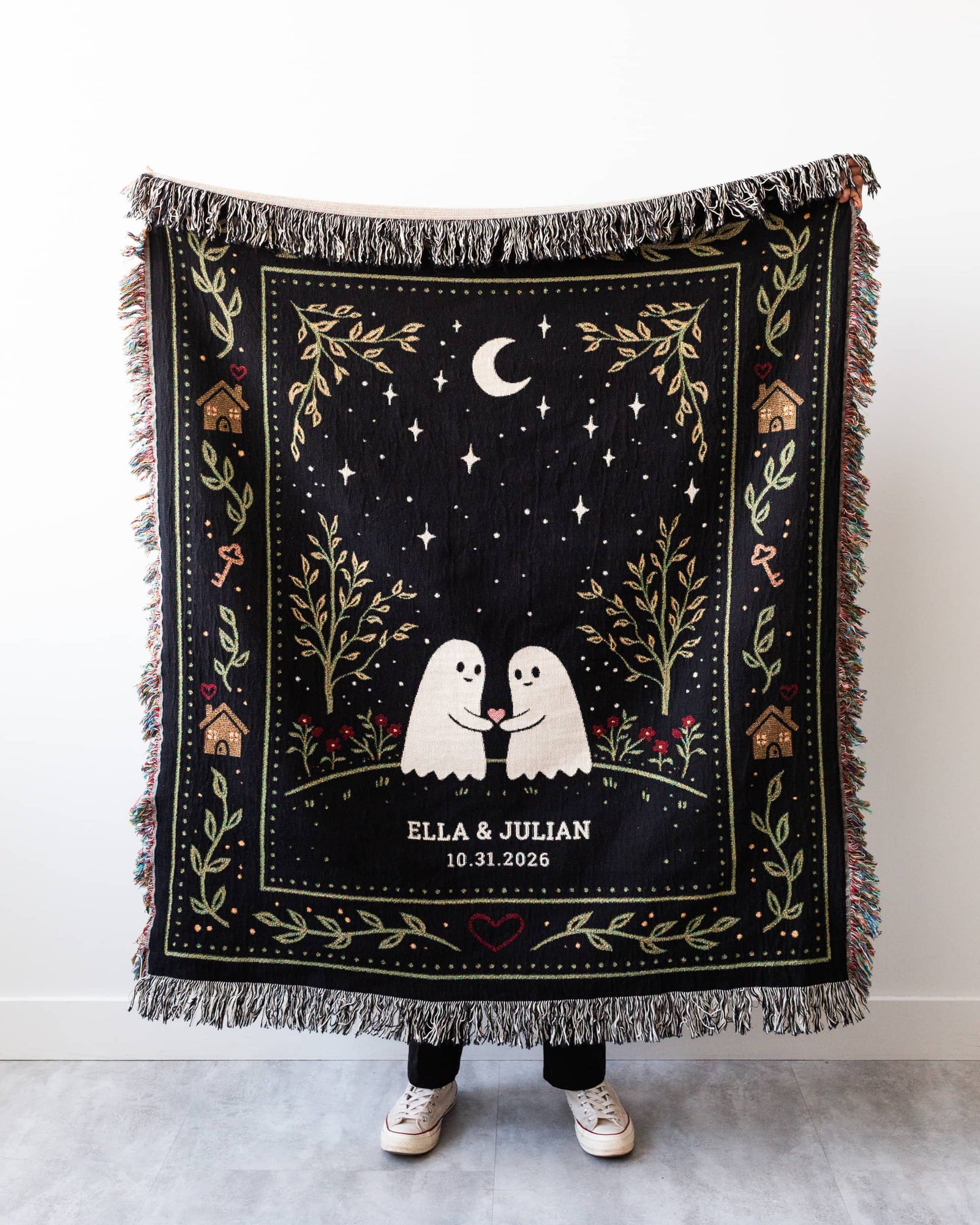 Ghost Sweethearts Blanket