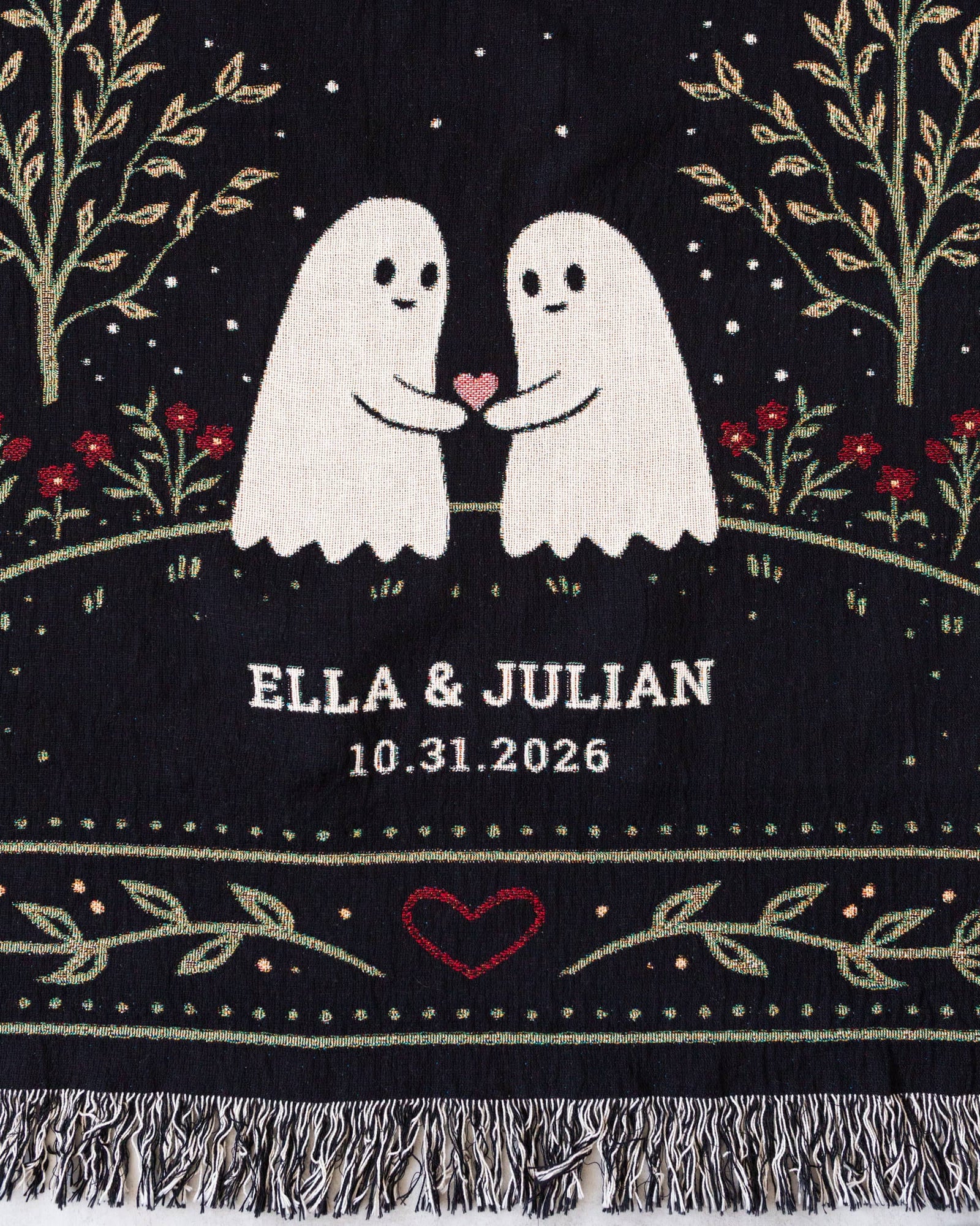 Ghost Sweethearts Blanket