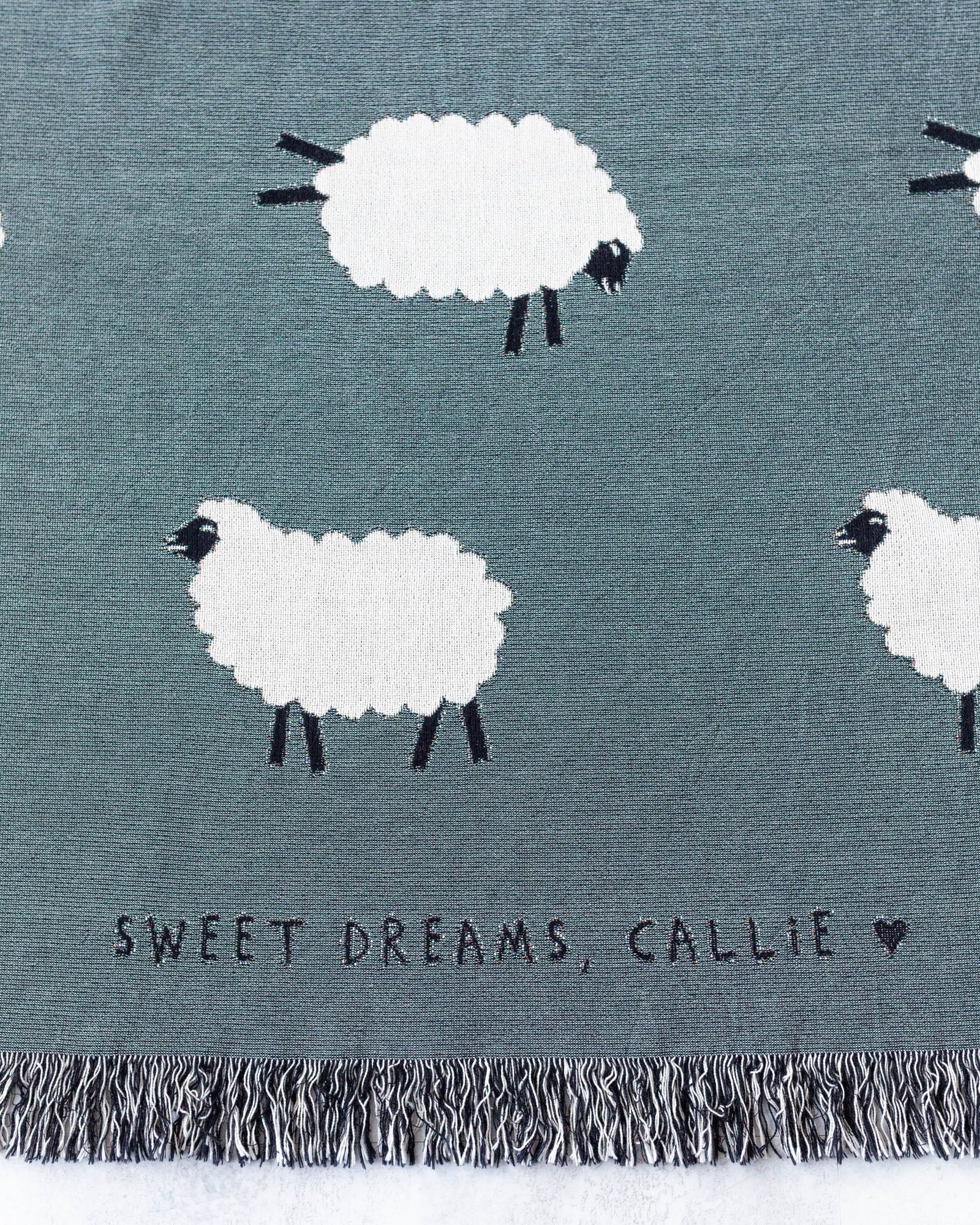 Sweet Dreams Sheep Blanket