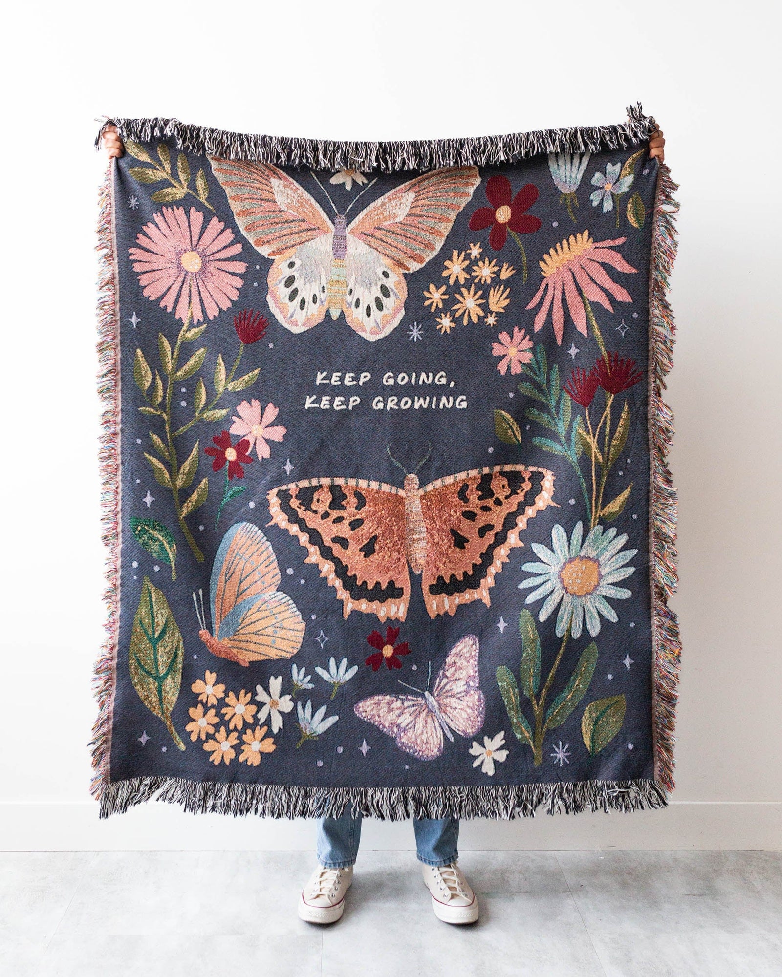 Butterfly Message Blanket