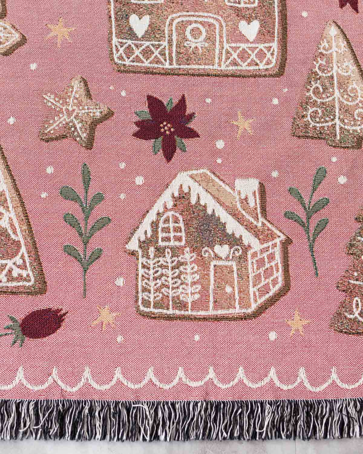 Gingerbread Christmas Blanket