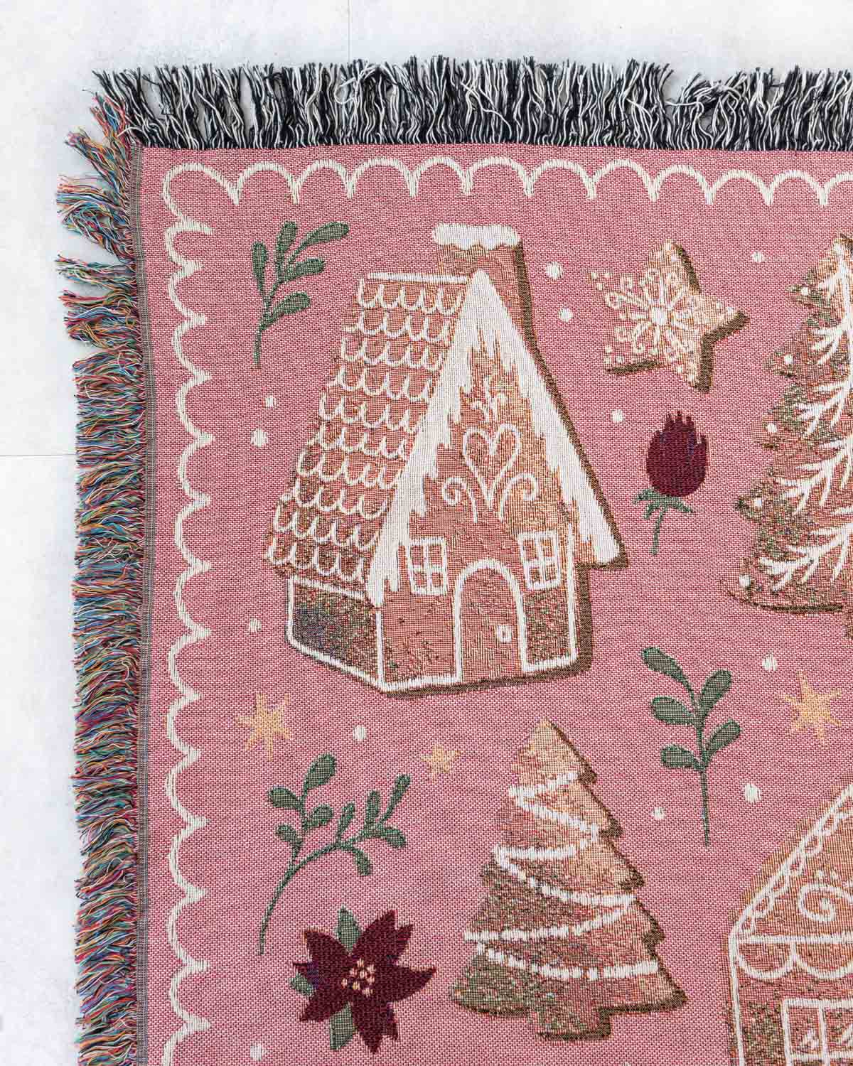 Gingerbread Christmas Blanket