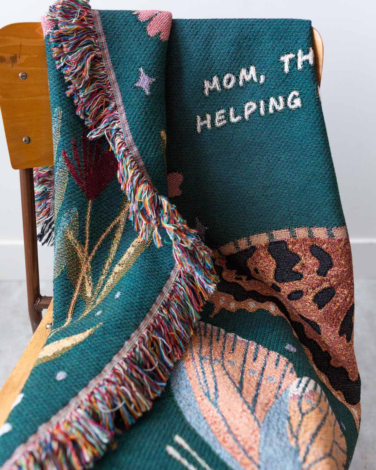 Butterfly Message Blanket
