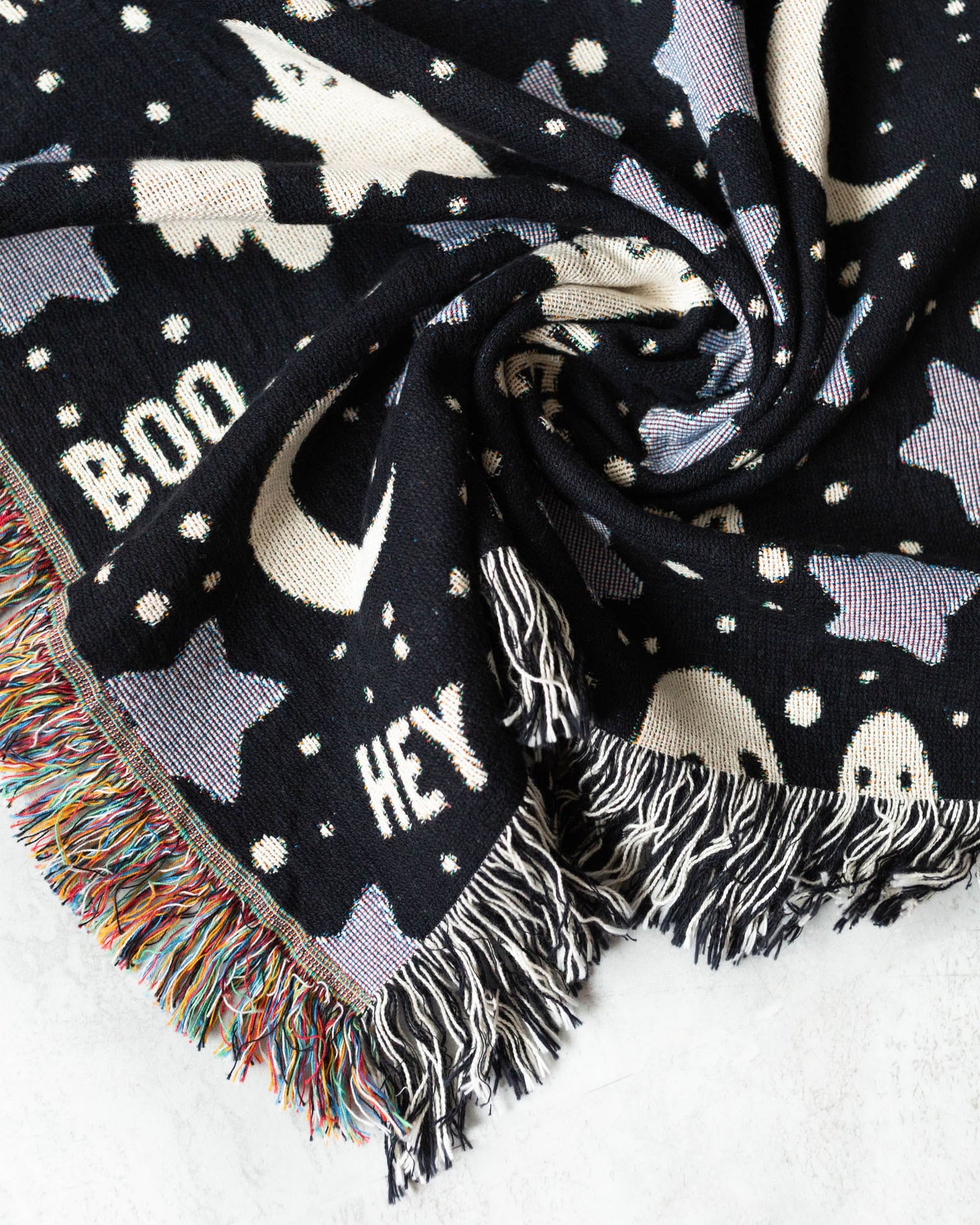 Hey Boo Ghost Blanket