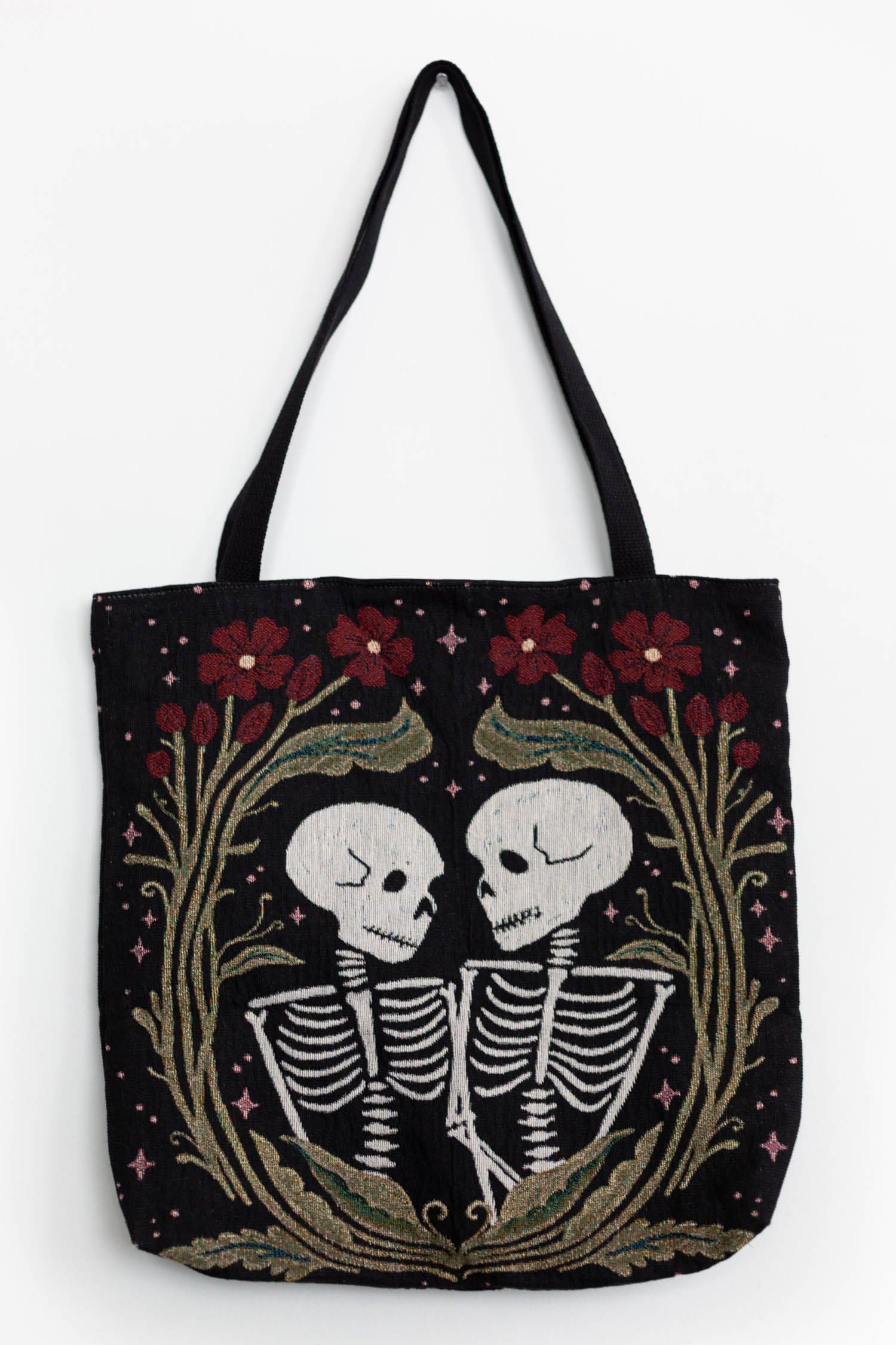 Skeletons Woven Tote