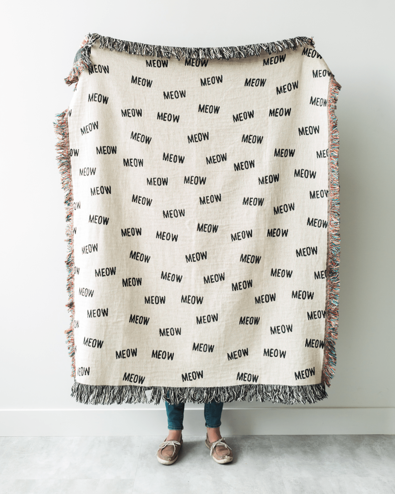 Meow Cat Blanket