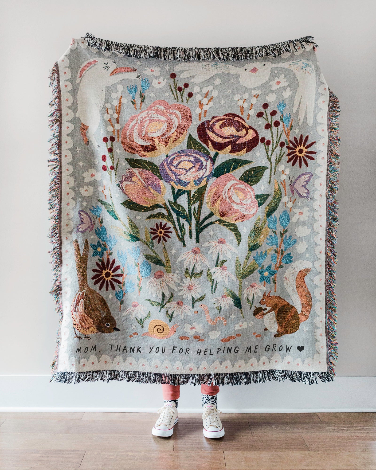 Garden Thank You Blanket