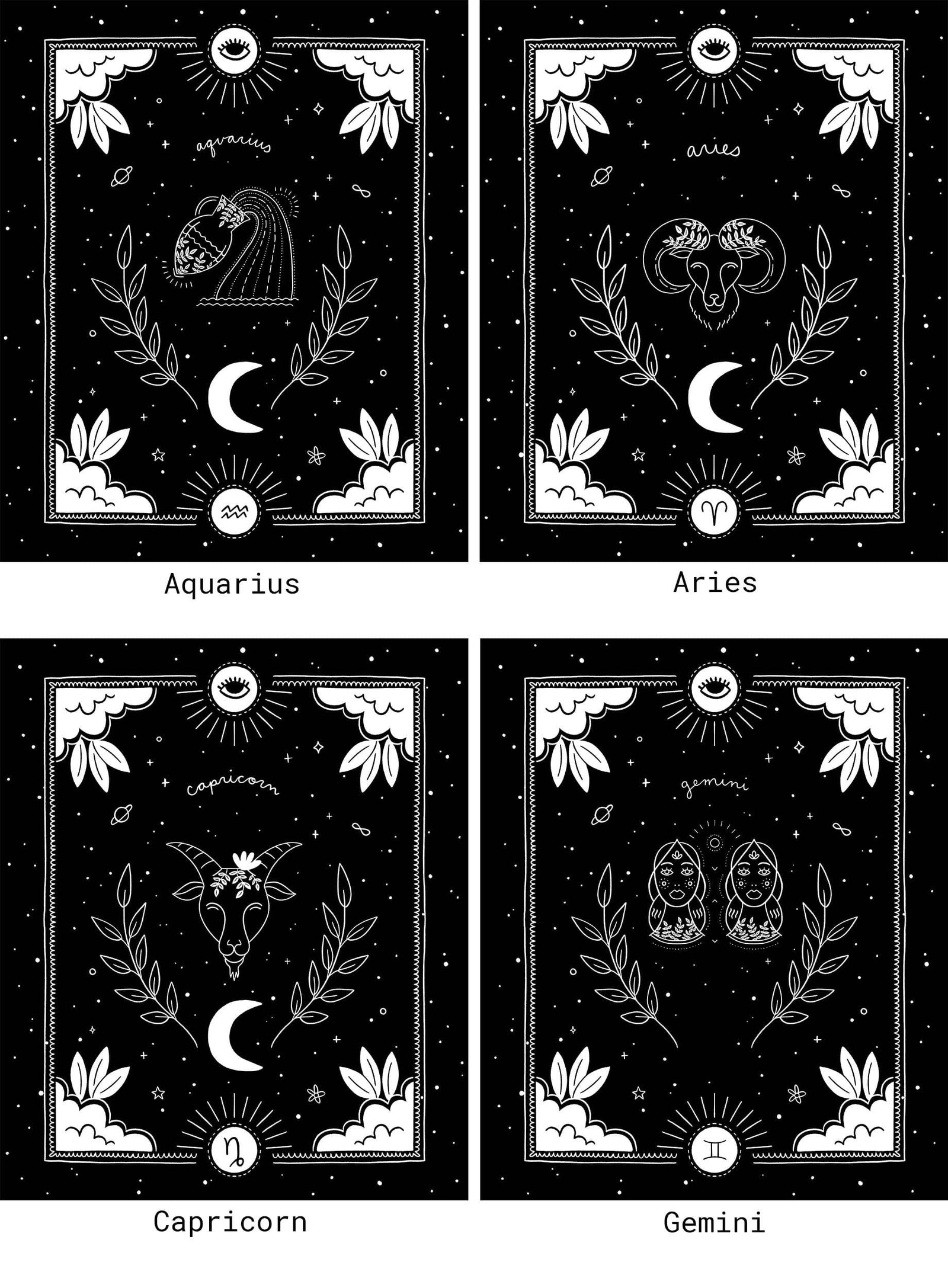 Zodiac Sign Blanket