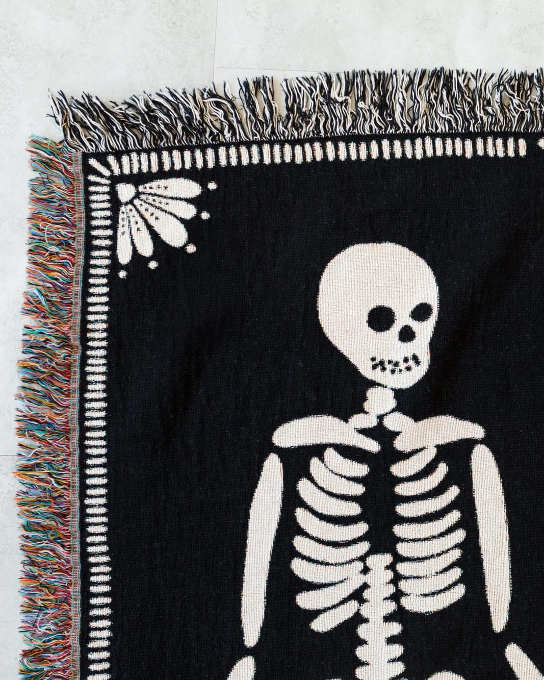 ’Til Death Skeleton Couple Blanket