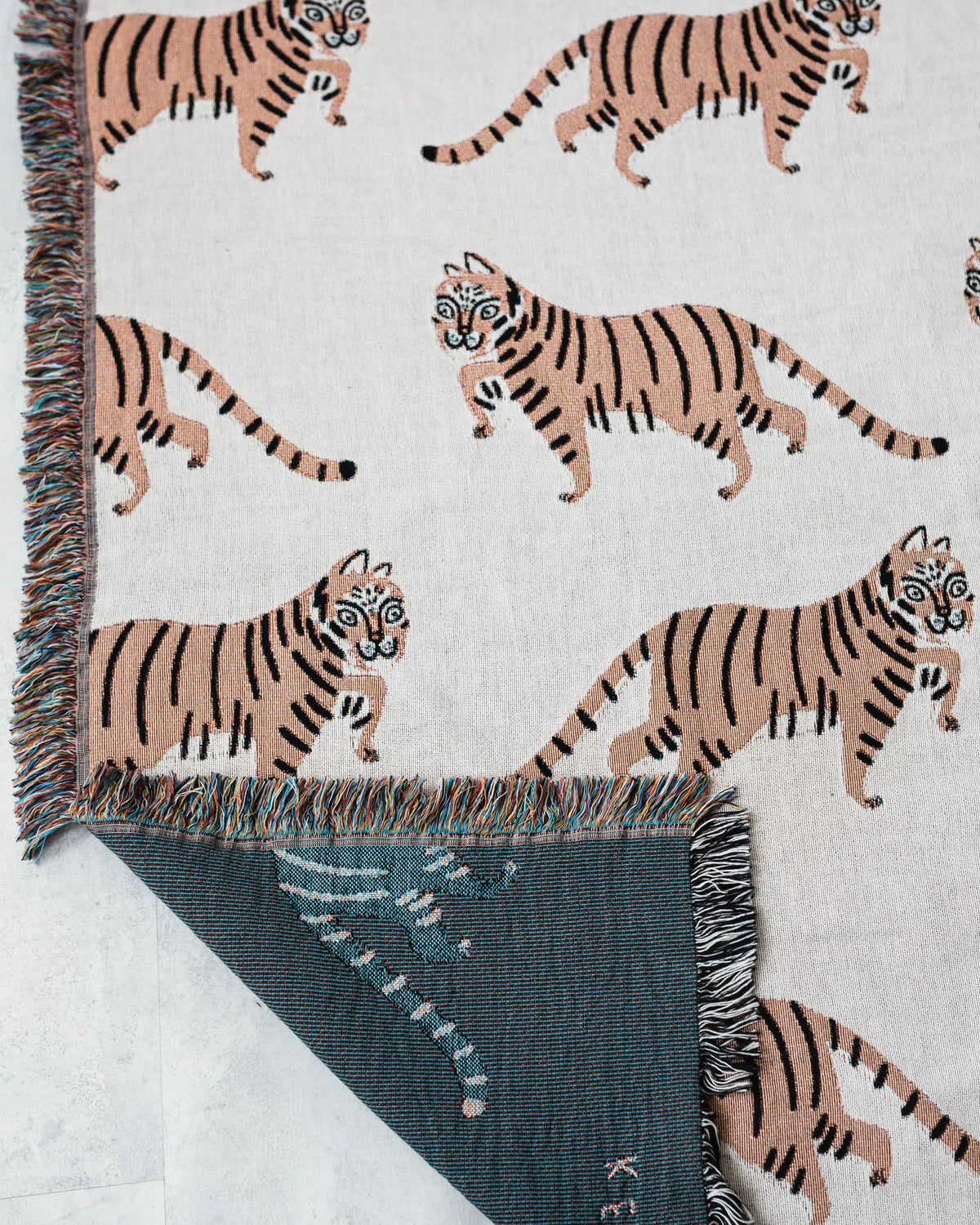 Tiger Throw Blanket