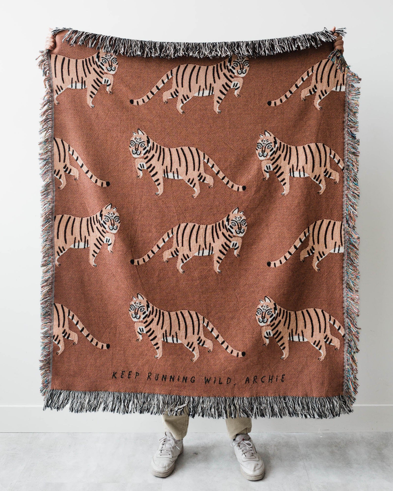 Tiger Throw Blanket