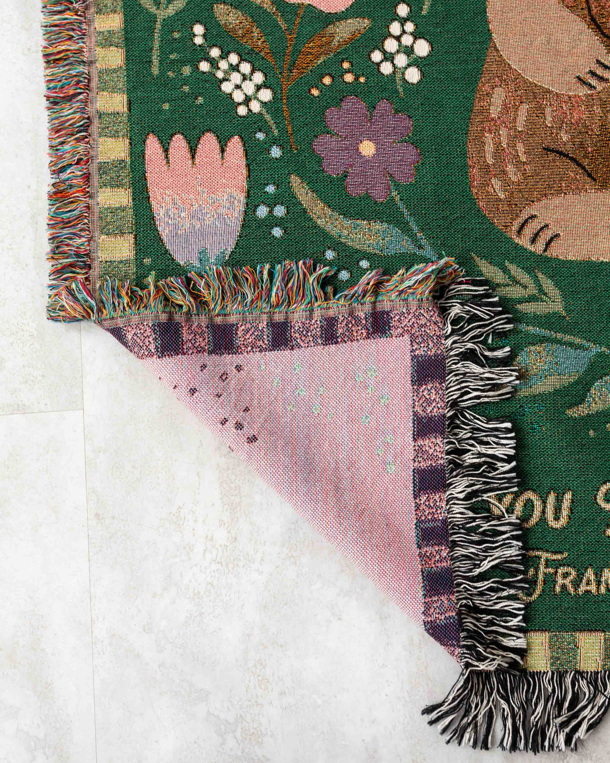 Mama Bear Blanket (Green)