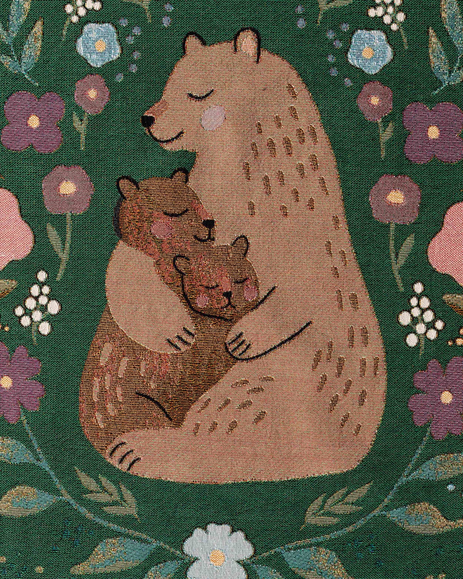 Mama Bear Blanket (Green)