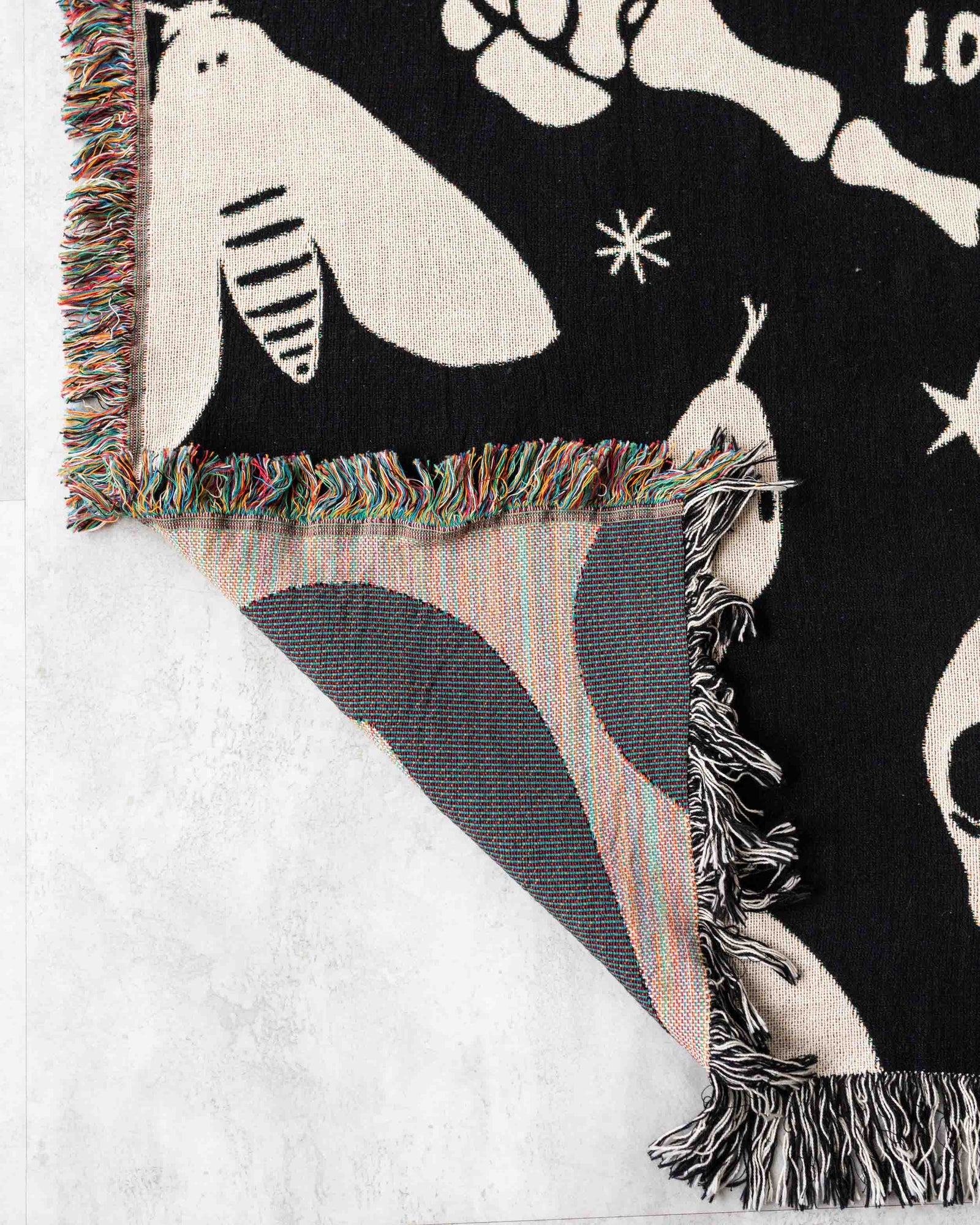 Spooky Couples Blanket