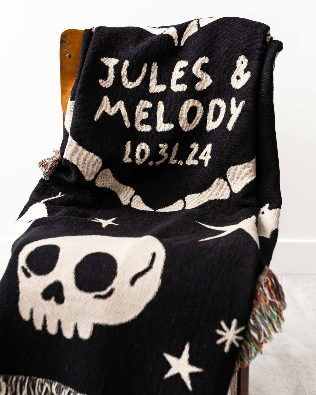 Spooky Couples Blanket