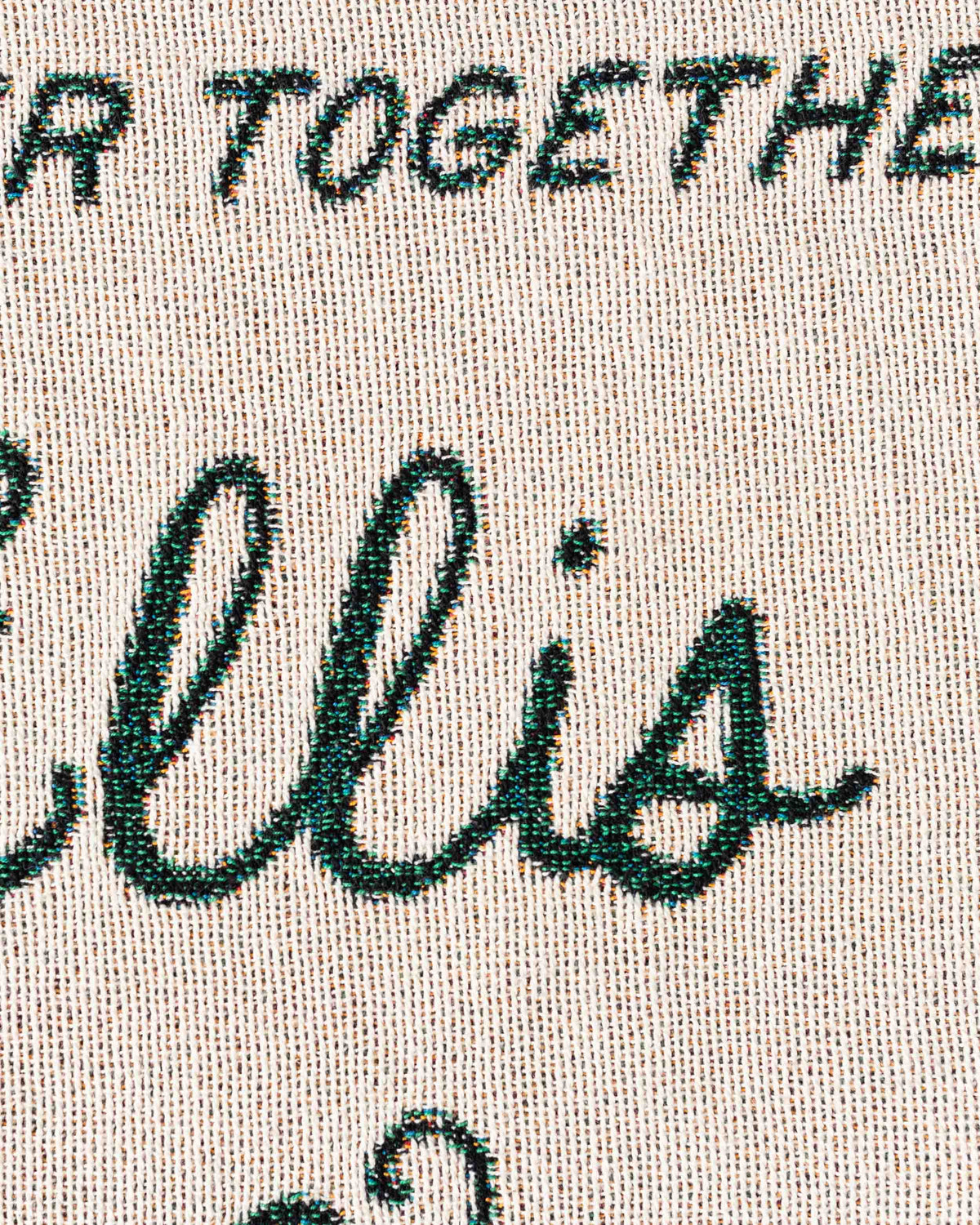 Couples Name Blanket (Greenery)