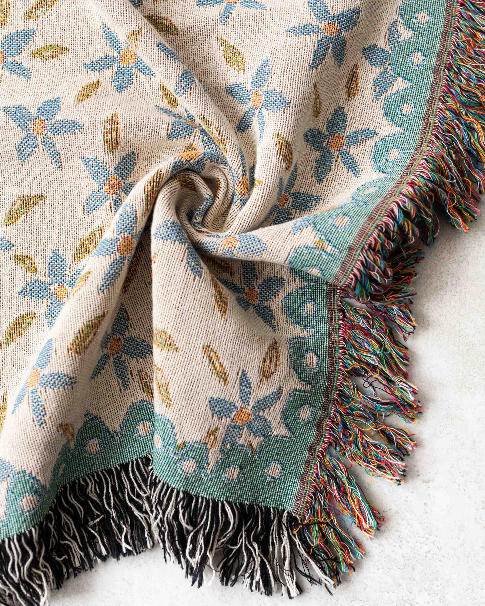 Floral Name Blanket