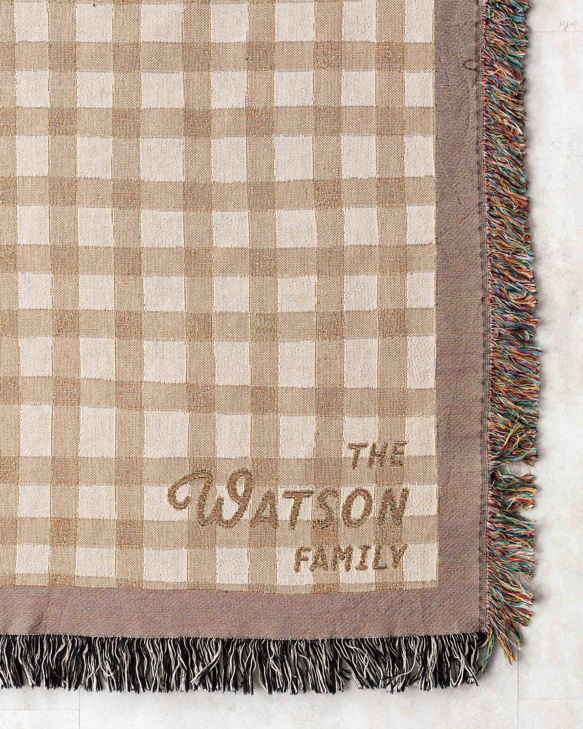 Family Name Blanket