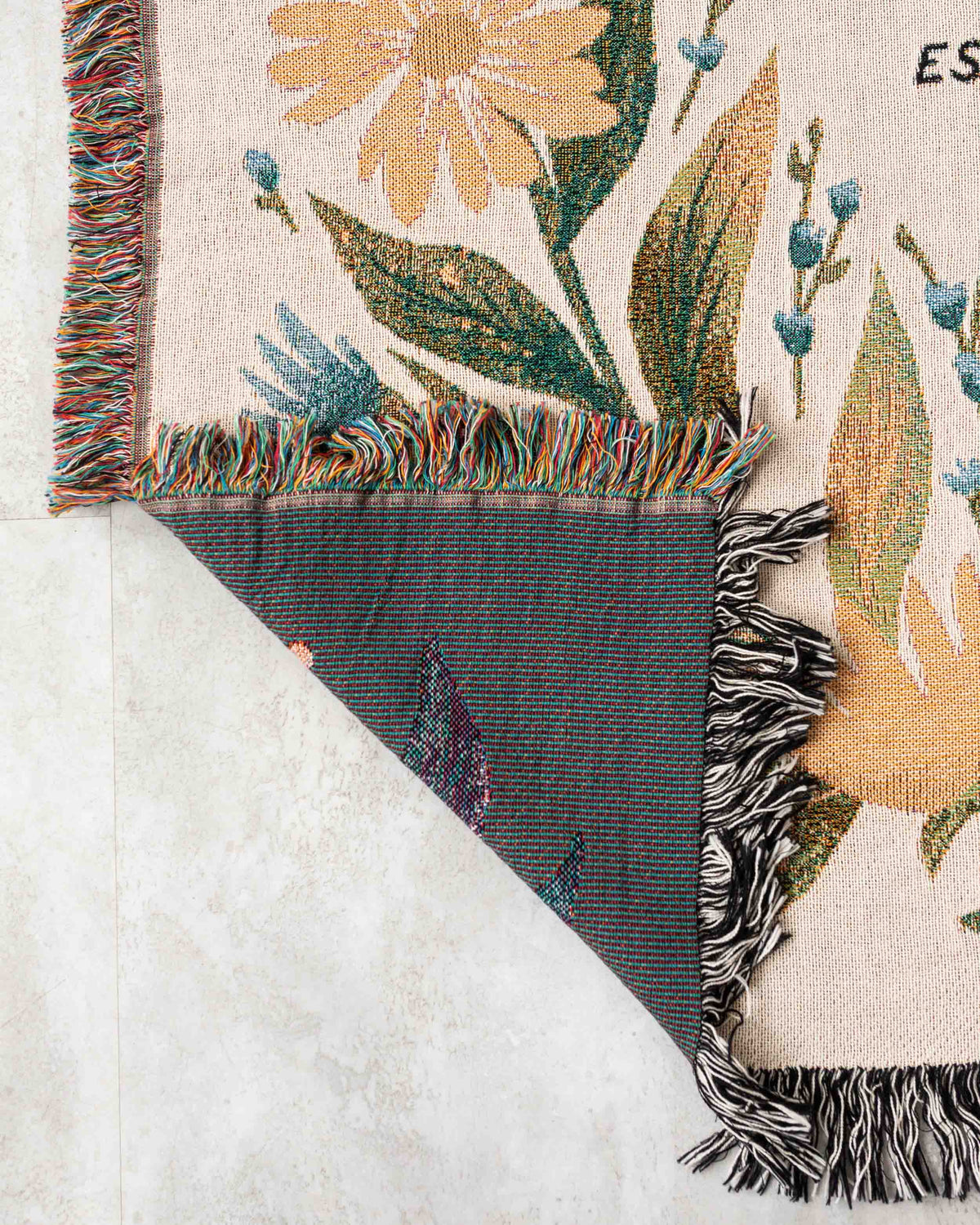 Couples Name Blanket (Floral)