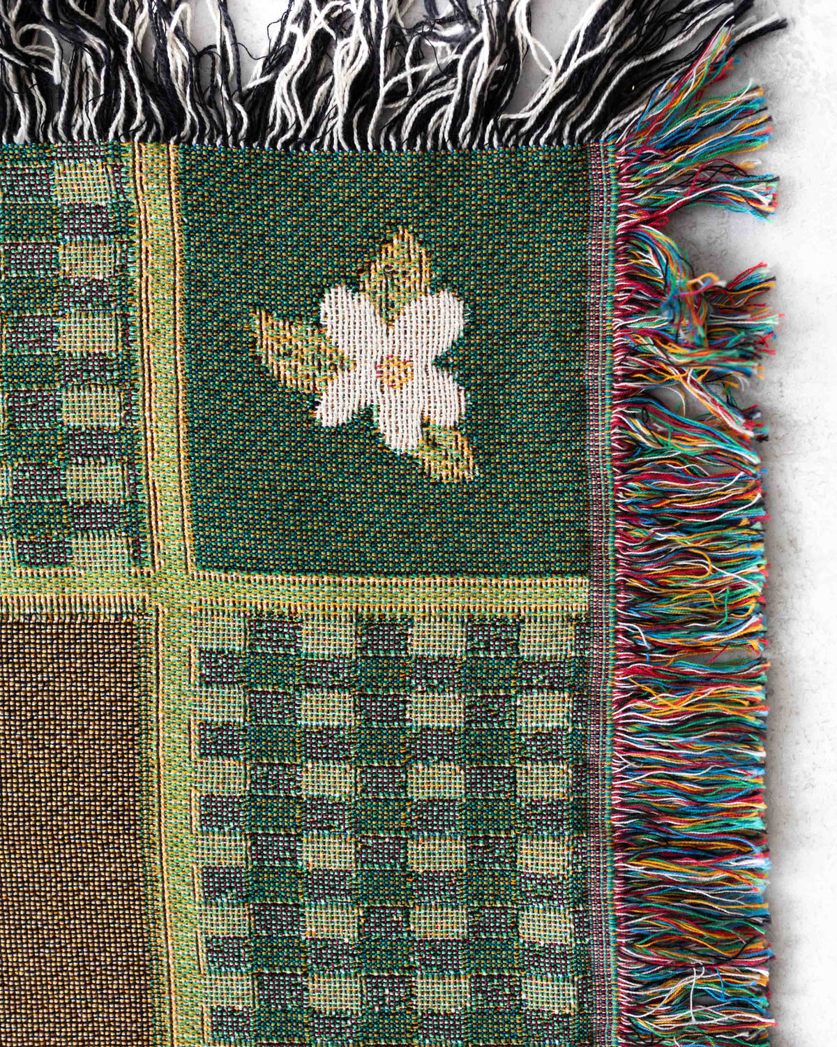 Letter Blanket: Plaid