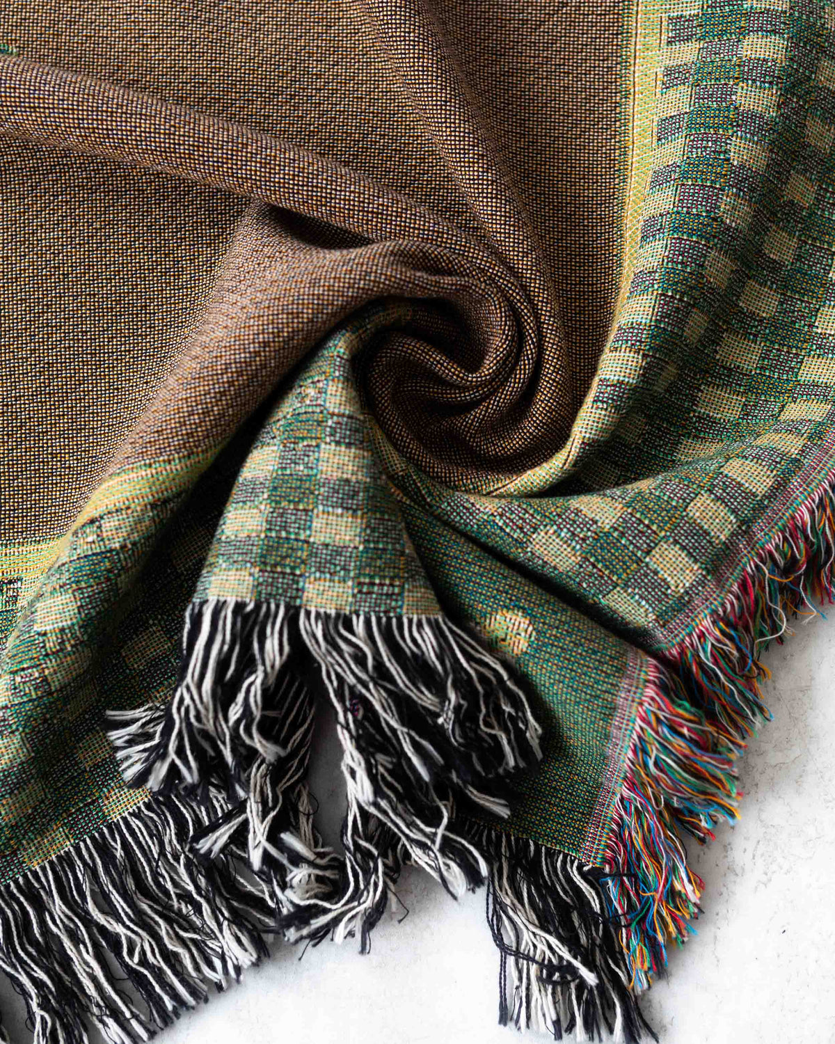 Letter Blanket: Plaid