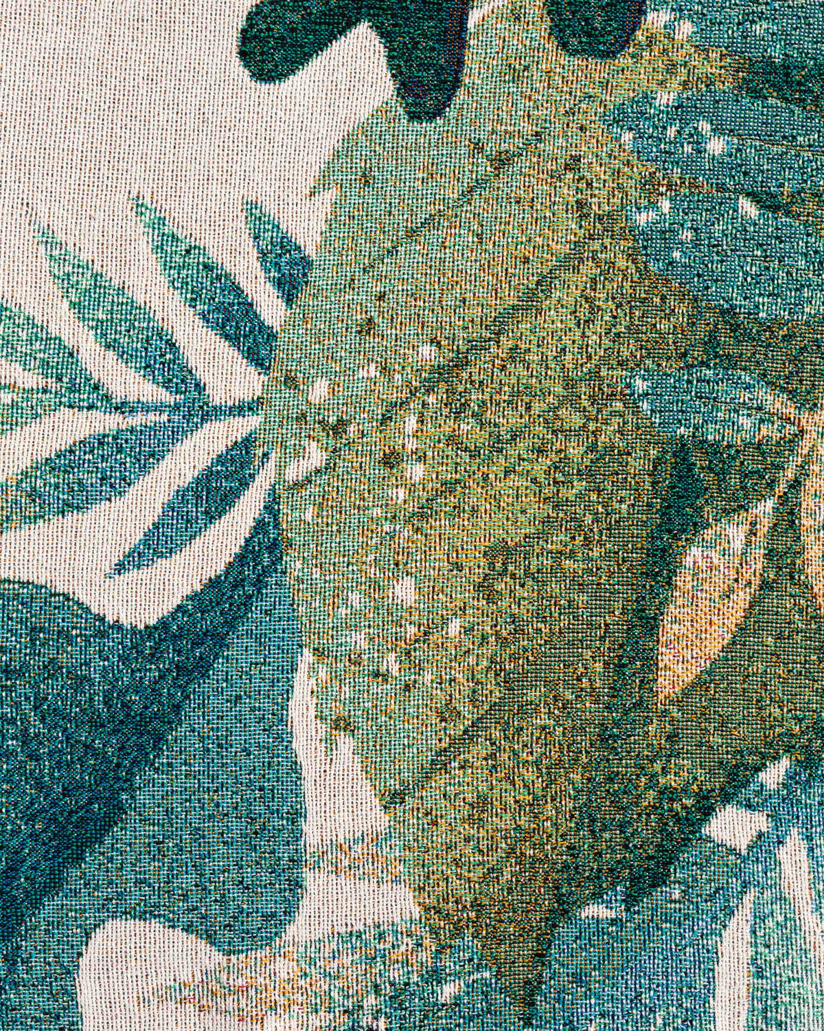 Letter Blanket: Greenery