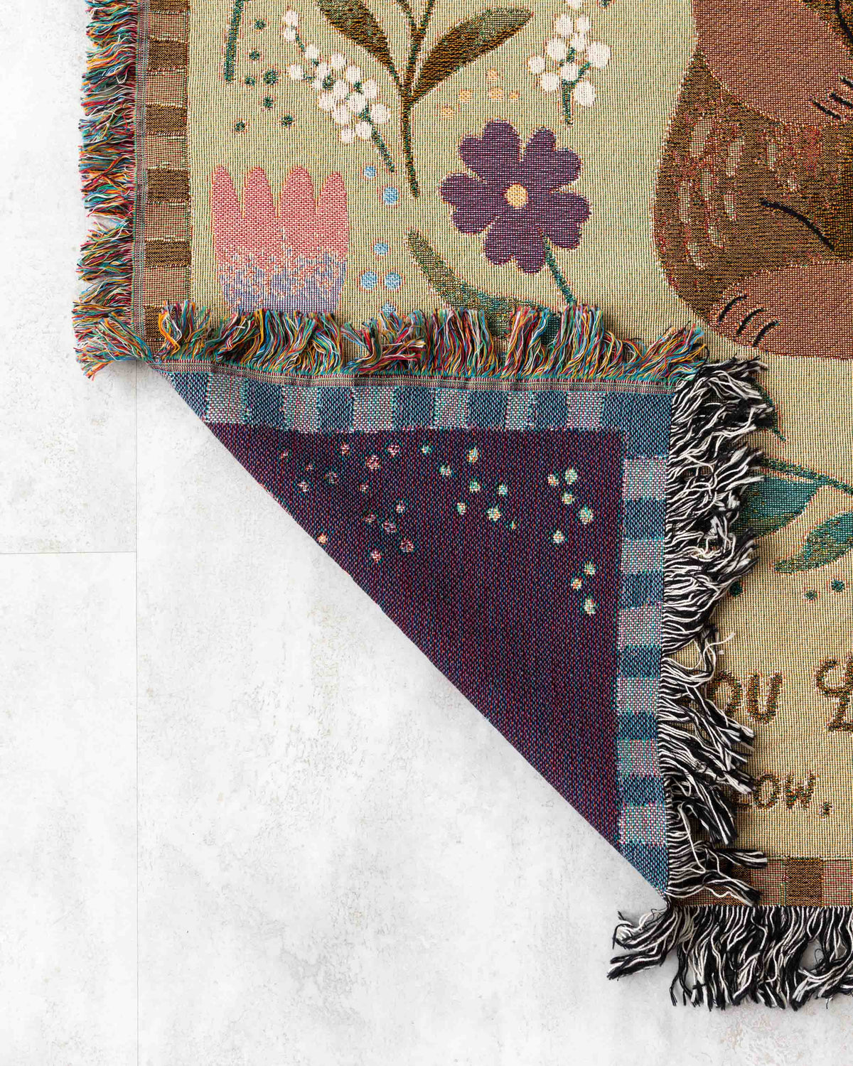 Mama Bear Blanket (Beige)