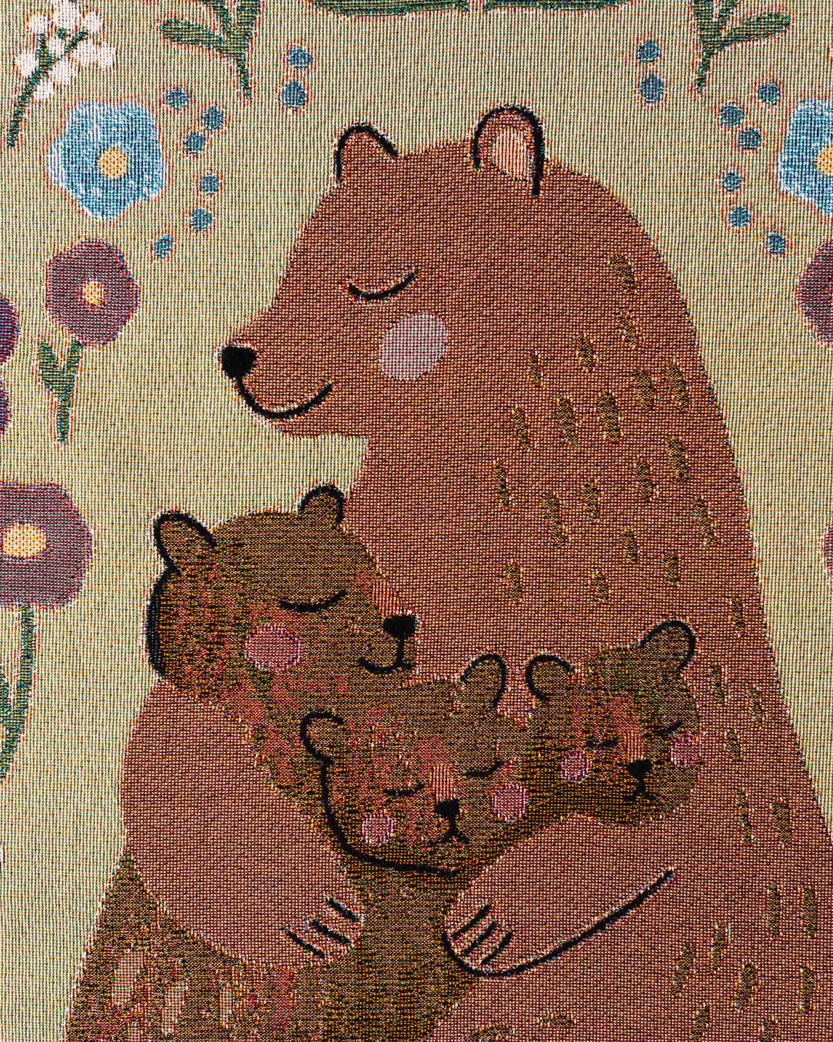 Mama Bear Blanket (Beige)