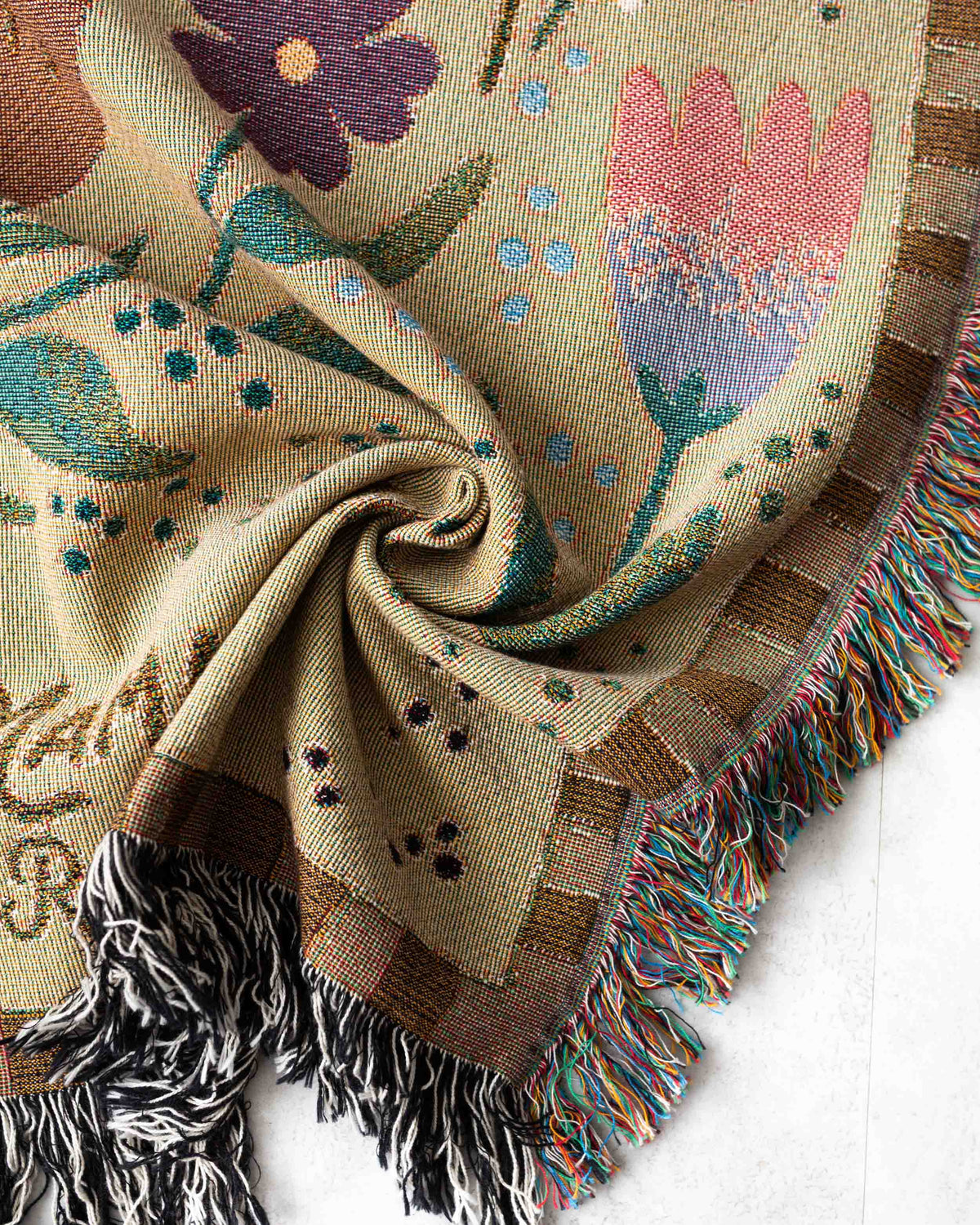 Mama Bear Blanket (Beige)