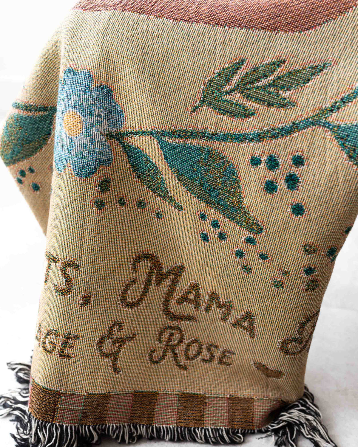 Mama Bear Blanket (Beige)