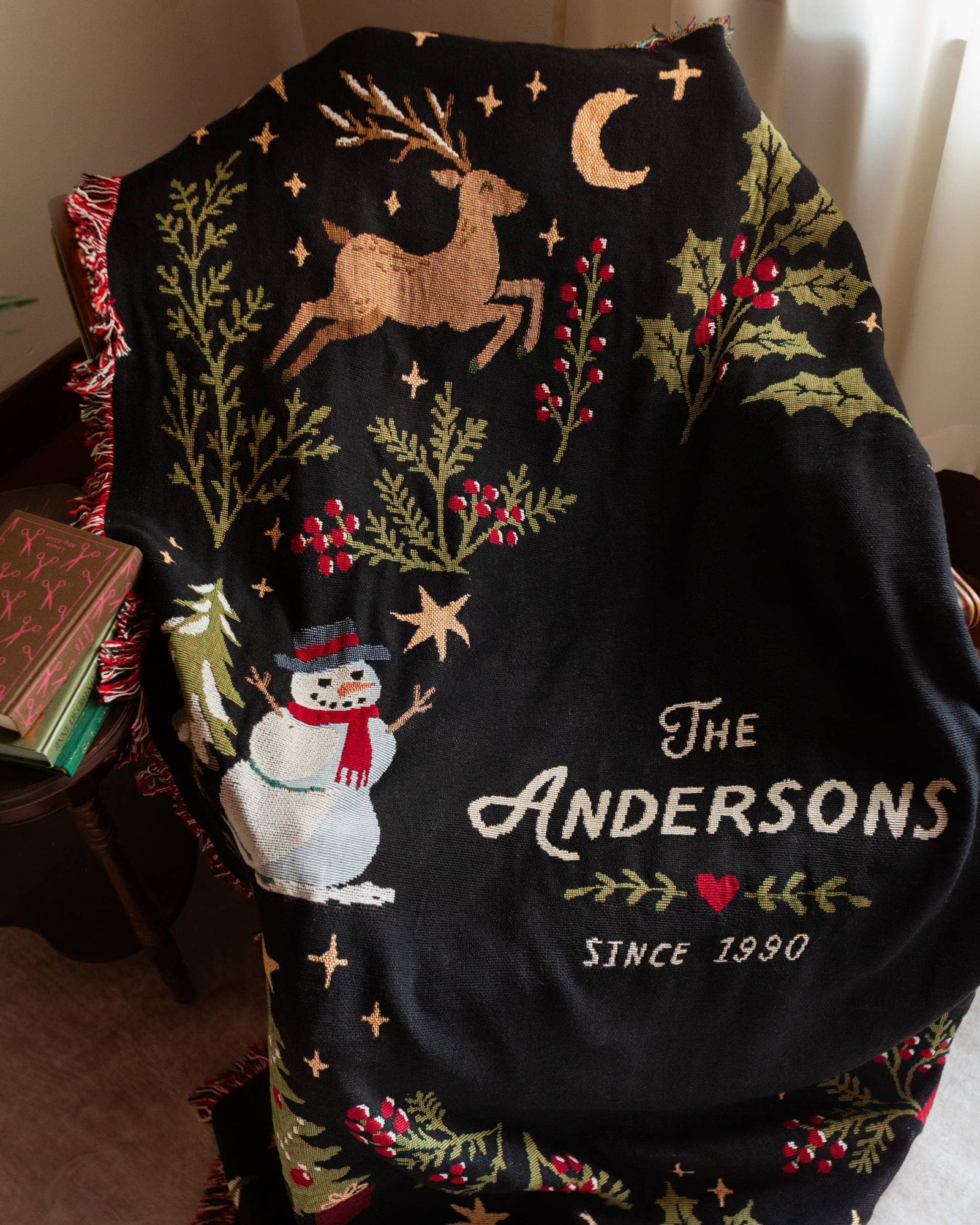 Christmas Woodland Blanket
