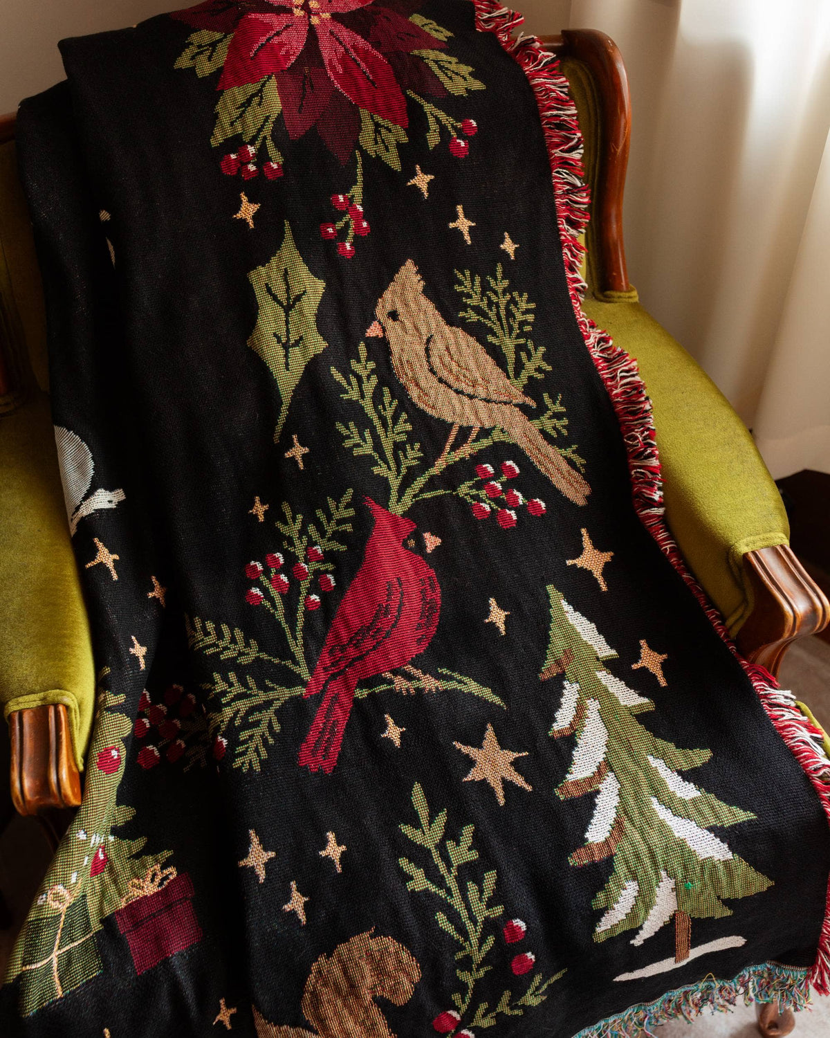 Christmas Woodland Blanket